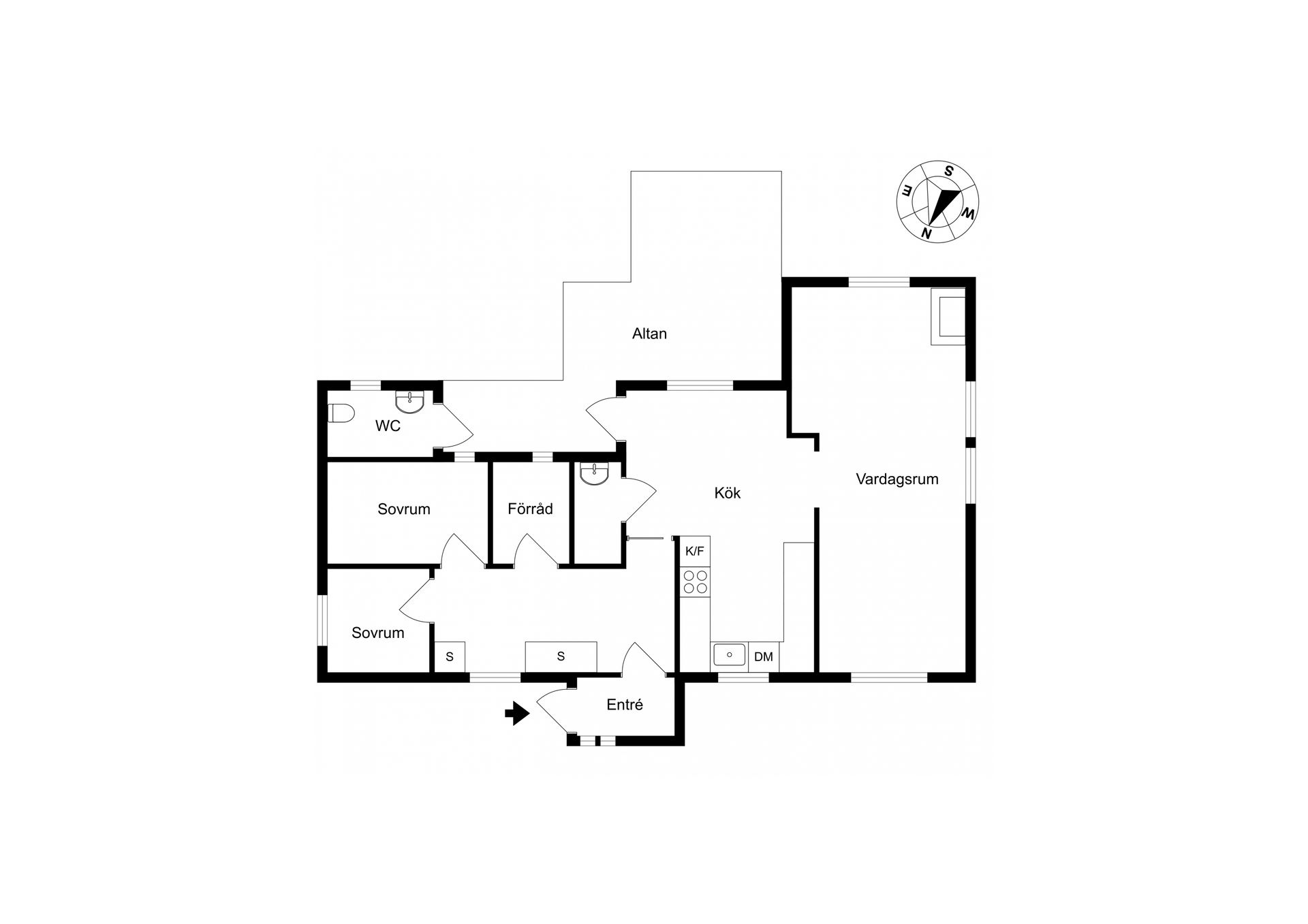 Villa, Ängsbackevägen 32, Stråvalla, Varberg