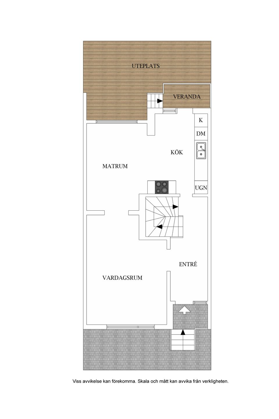 Villa, Radhus, Idrottsvägen 22, Örjans Vall, Halmstad