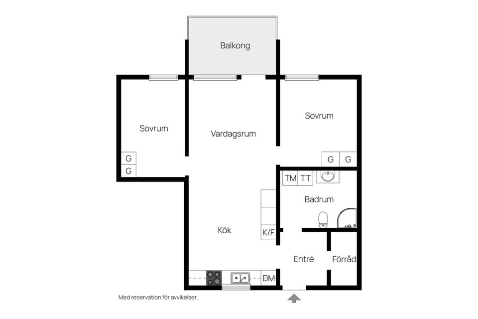 Bostadsrätt, Nordalavägen 18, Vallås / Travet, Halmstad