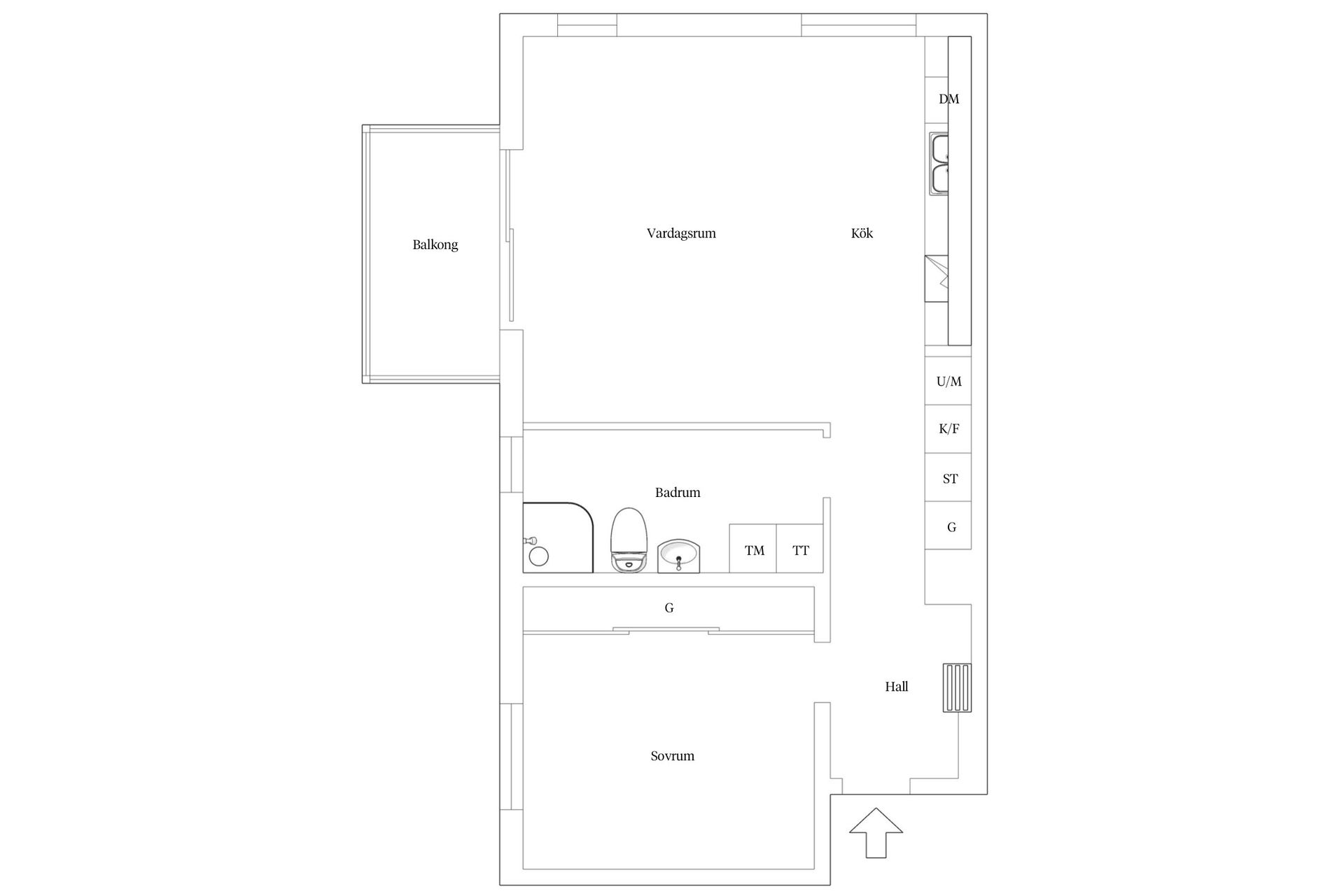 Bostadsrätt, Prosteviken 22, lgh 1203, Skärhamn Kajen, Tjörn