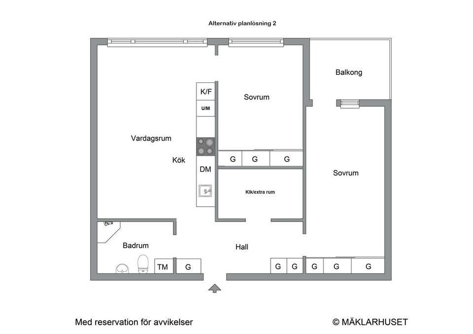 Bostadsrätt, Västra Vägen 3A, Vån 6/6, Rudviken/Solna C, Solna