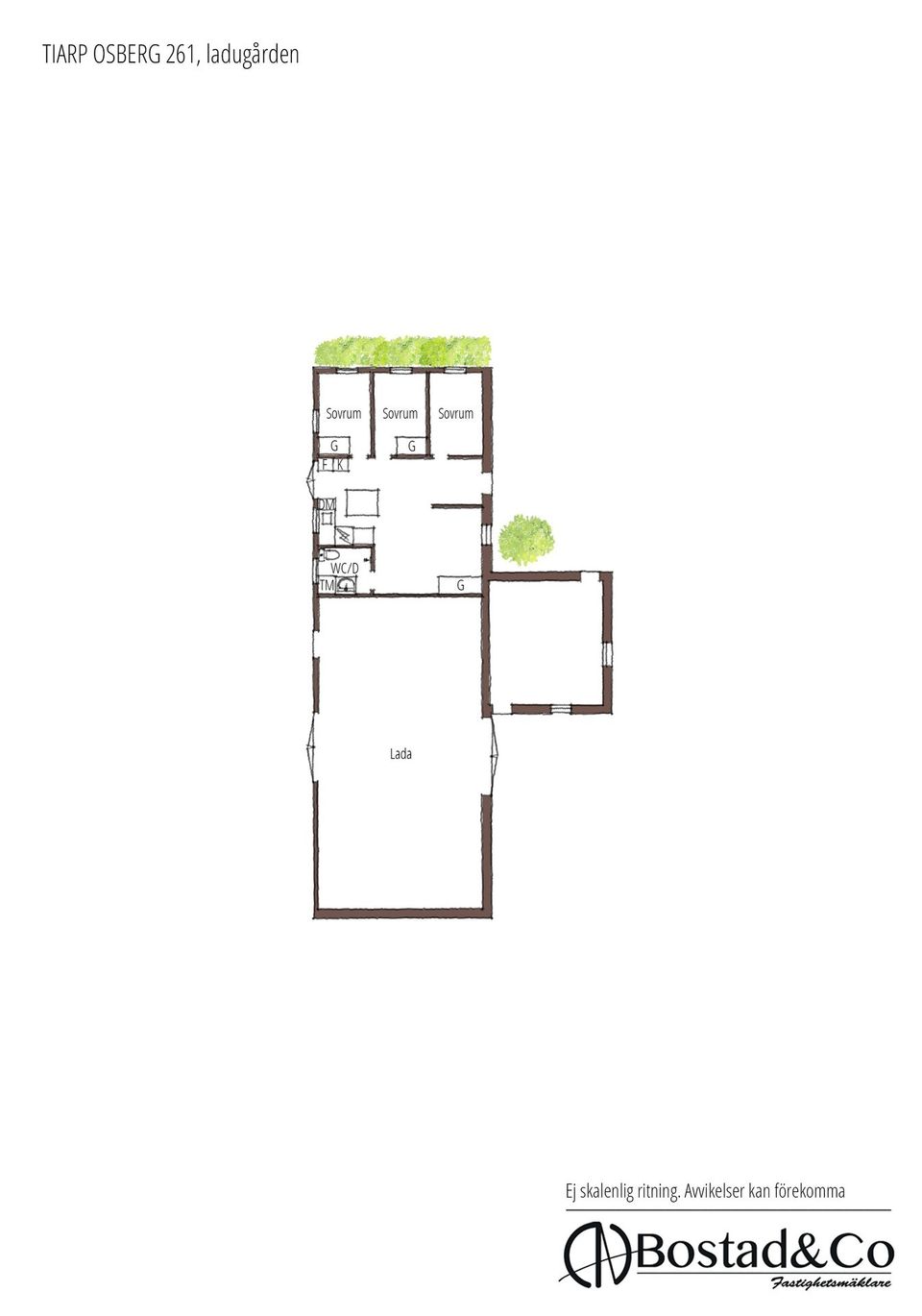 Villa, Tiarp Osberg 261, Ågarp, Halmstad