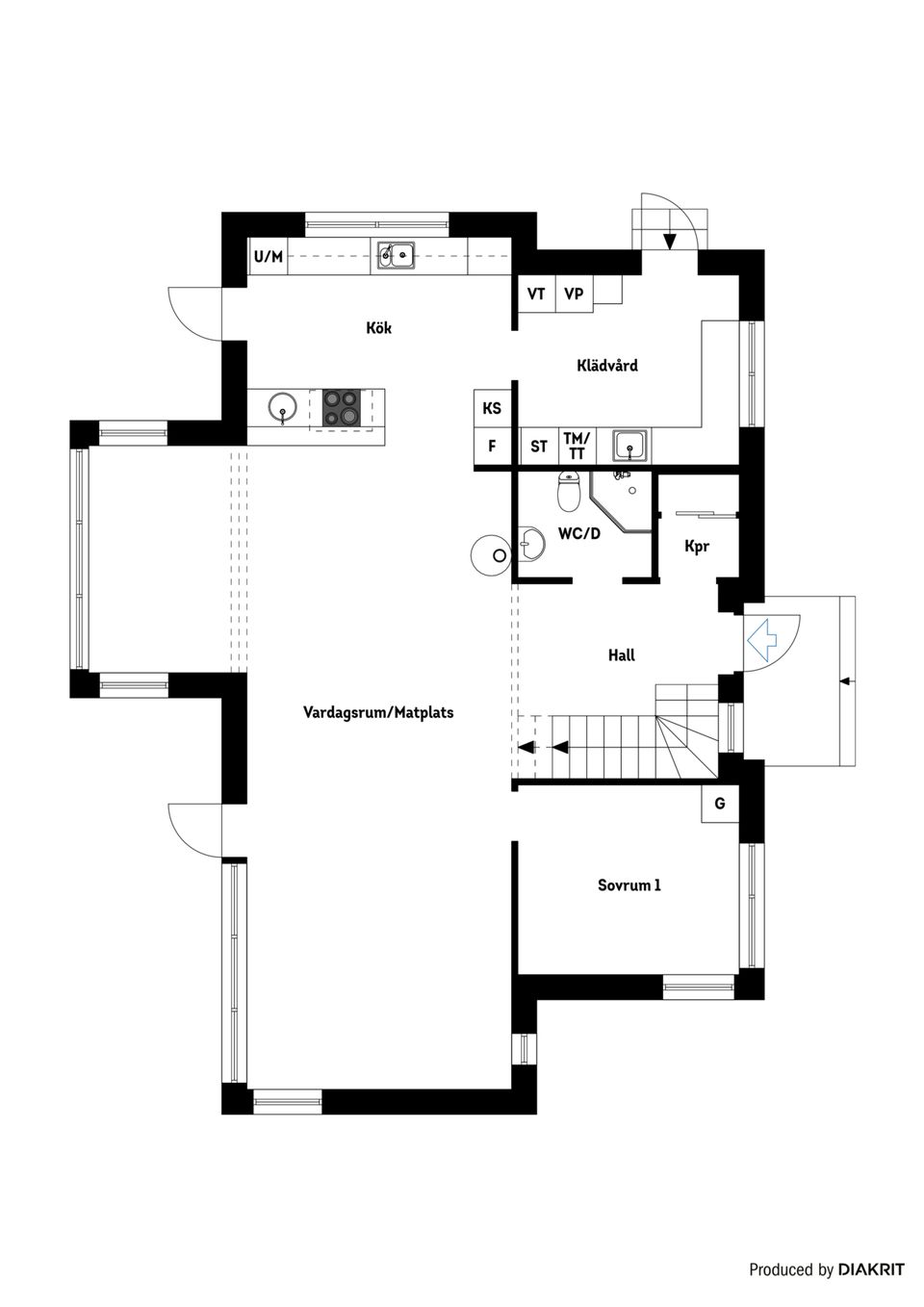Villa, Hasselbacksvägen 11, Örstigsnäs, Nyköping