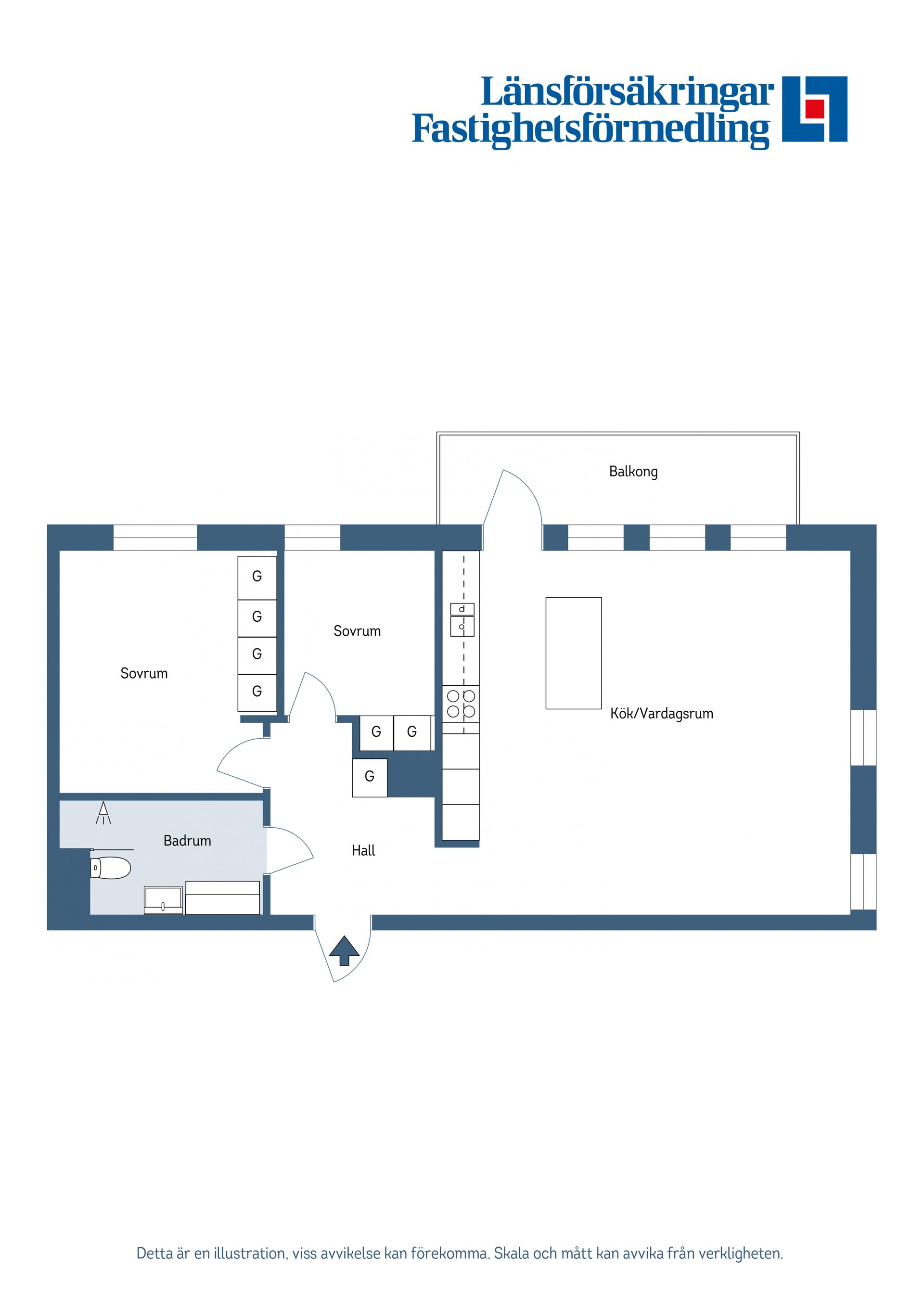 Bostadsrätt, Sicklastråket 23, 5 tr, Sickla, Nacka