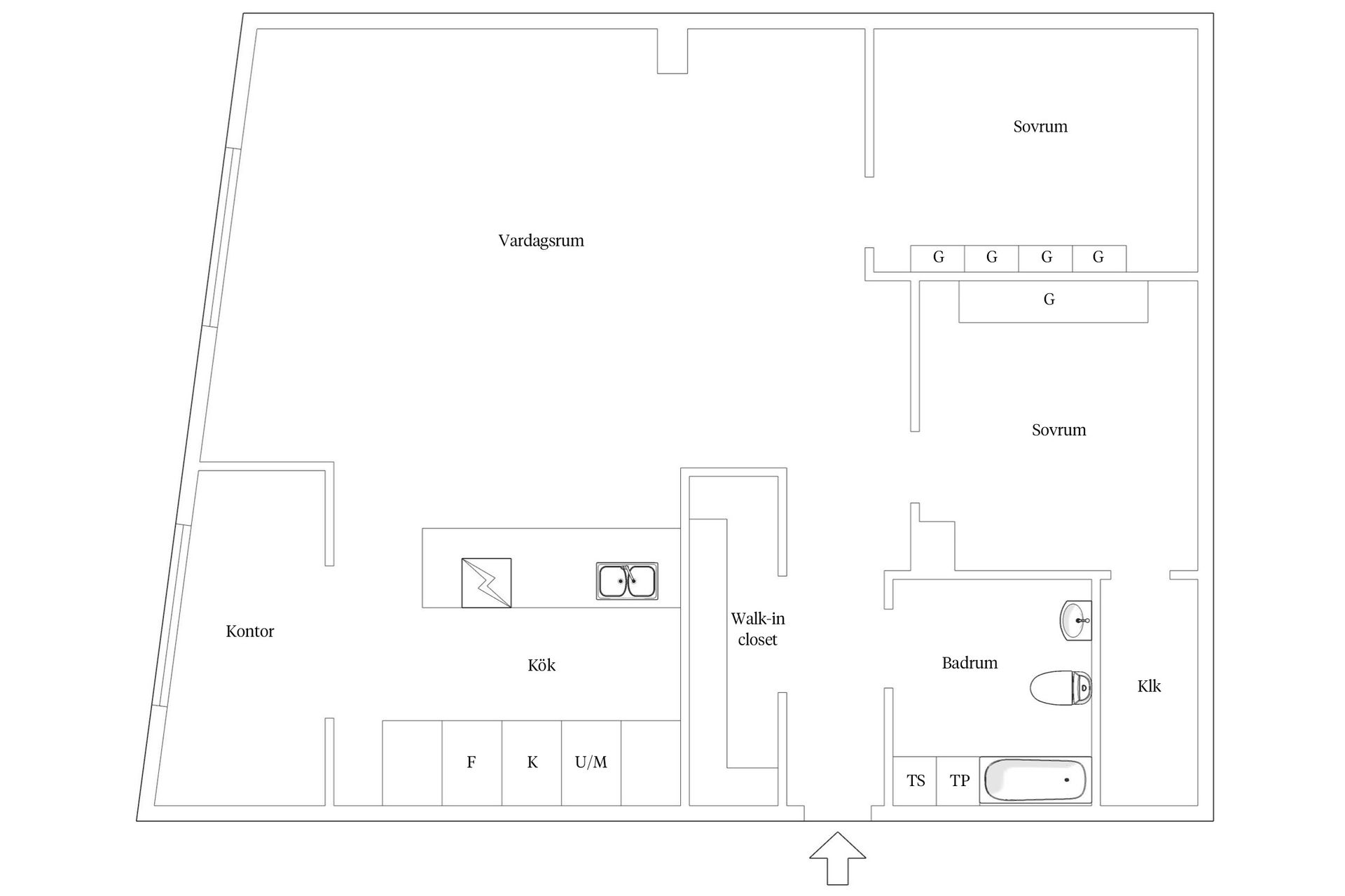 Bostadsrätt, P O Hallmans gata 13, Kungsholmen, Stockholm
