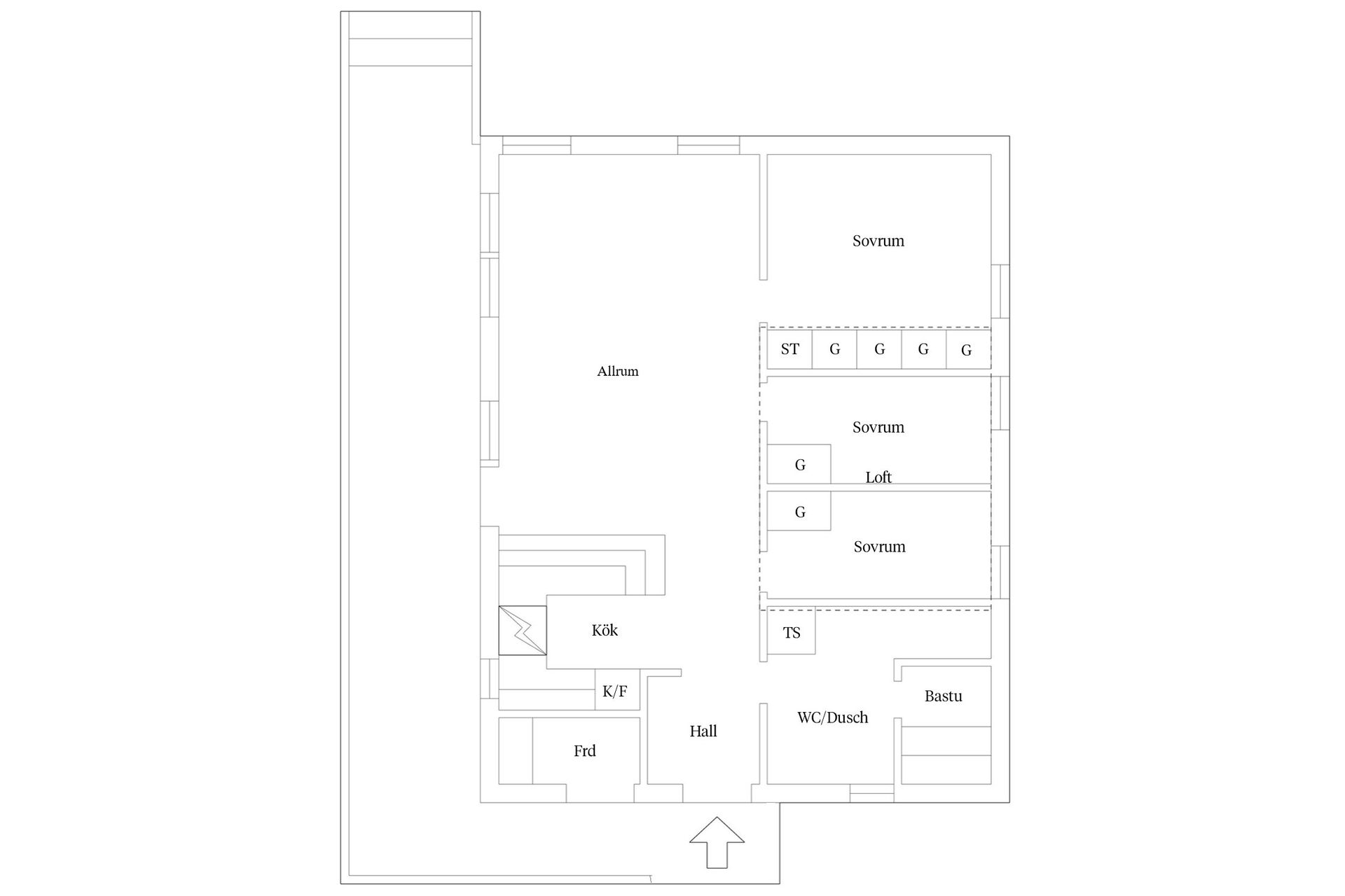 Fritidshus, Björnen Räven 10, Åre Björnen, Åre