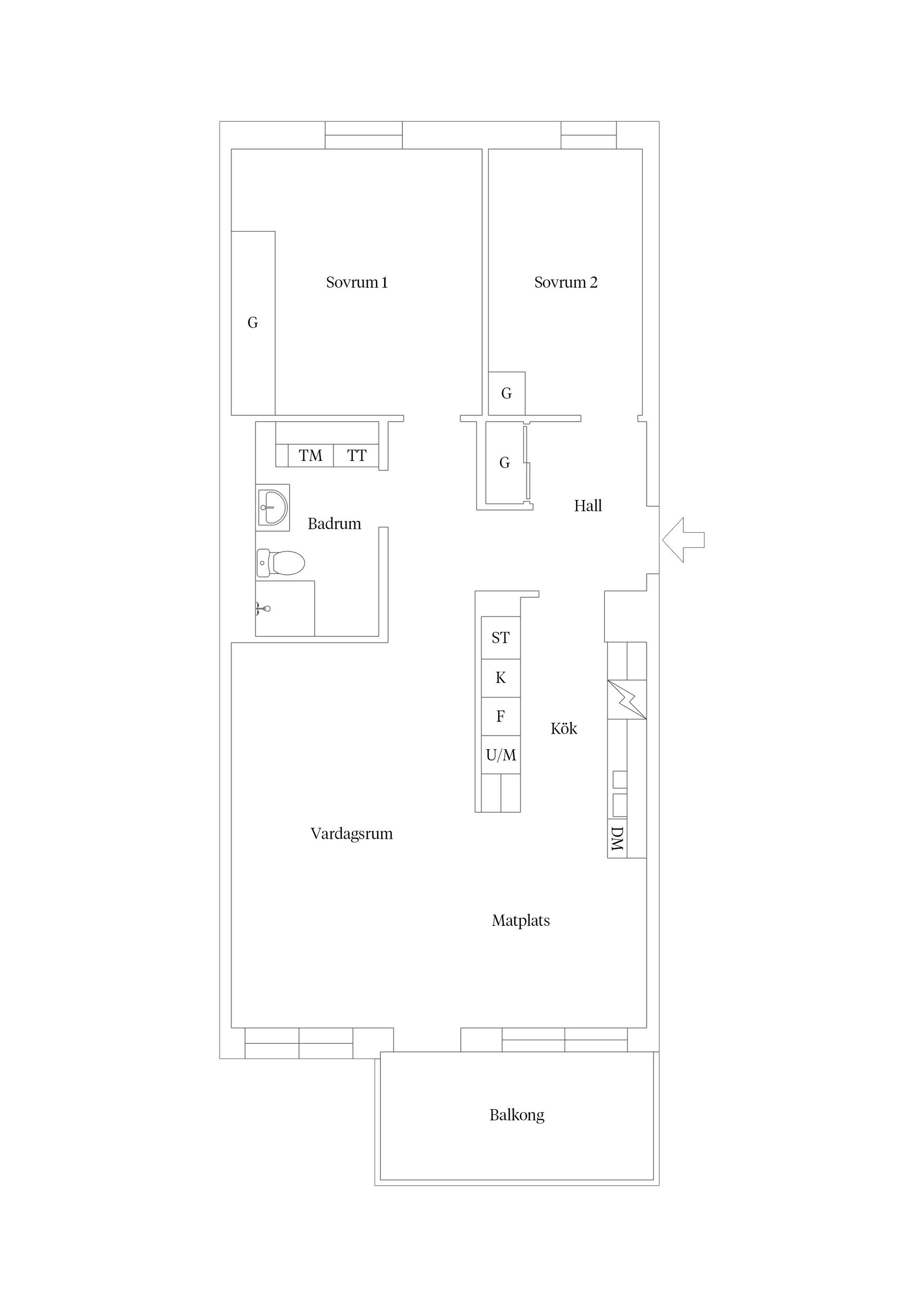 Bostadsrätt, Gösta Wahlströms väg 2E, Rickomberga, Uppsala