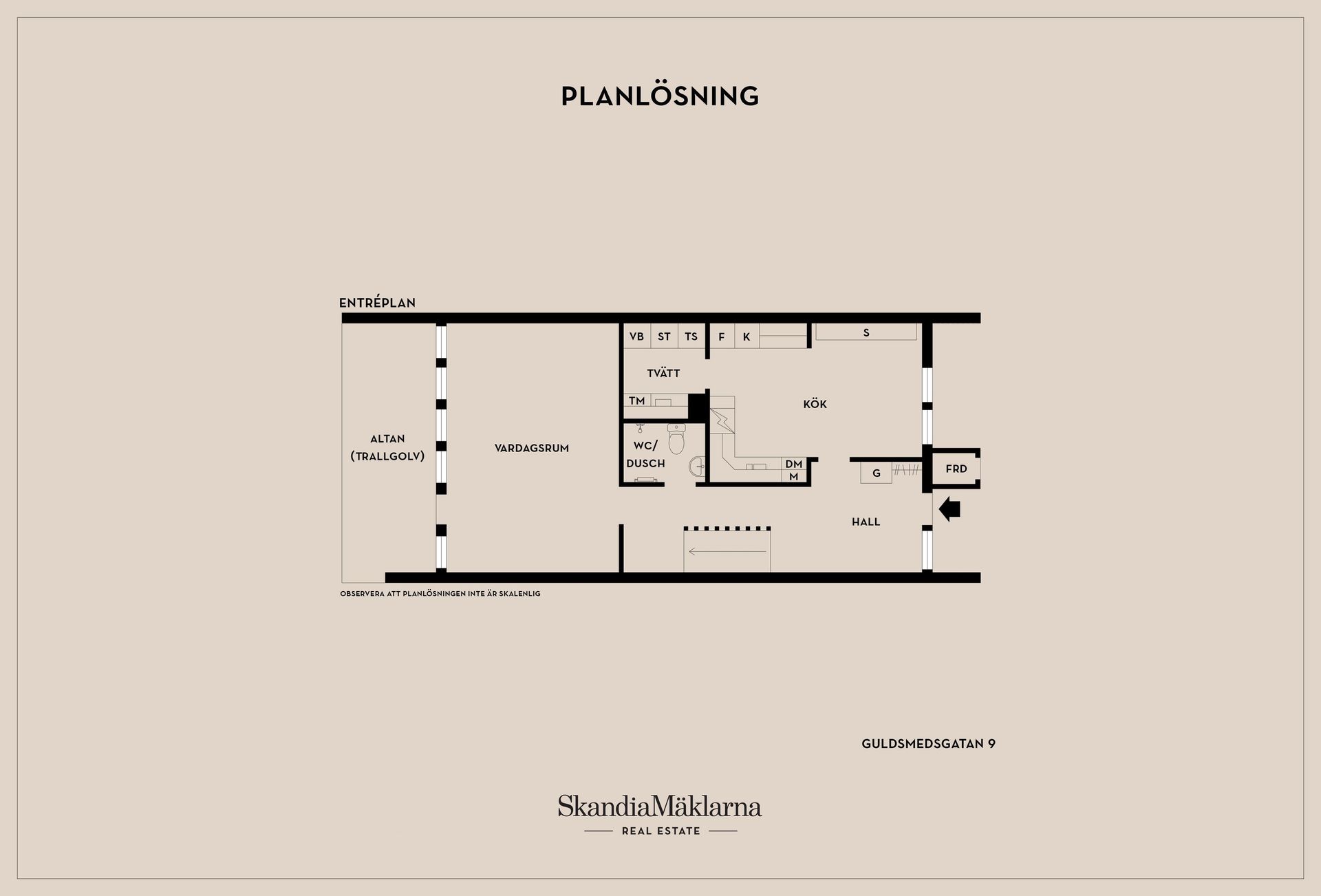 Radhus, Guldsmedsgatan 9, Skara