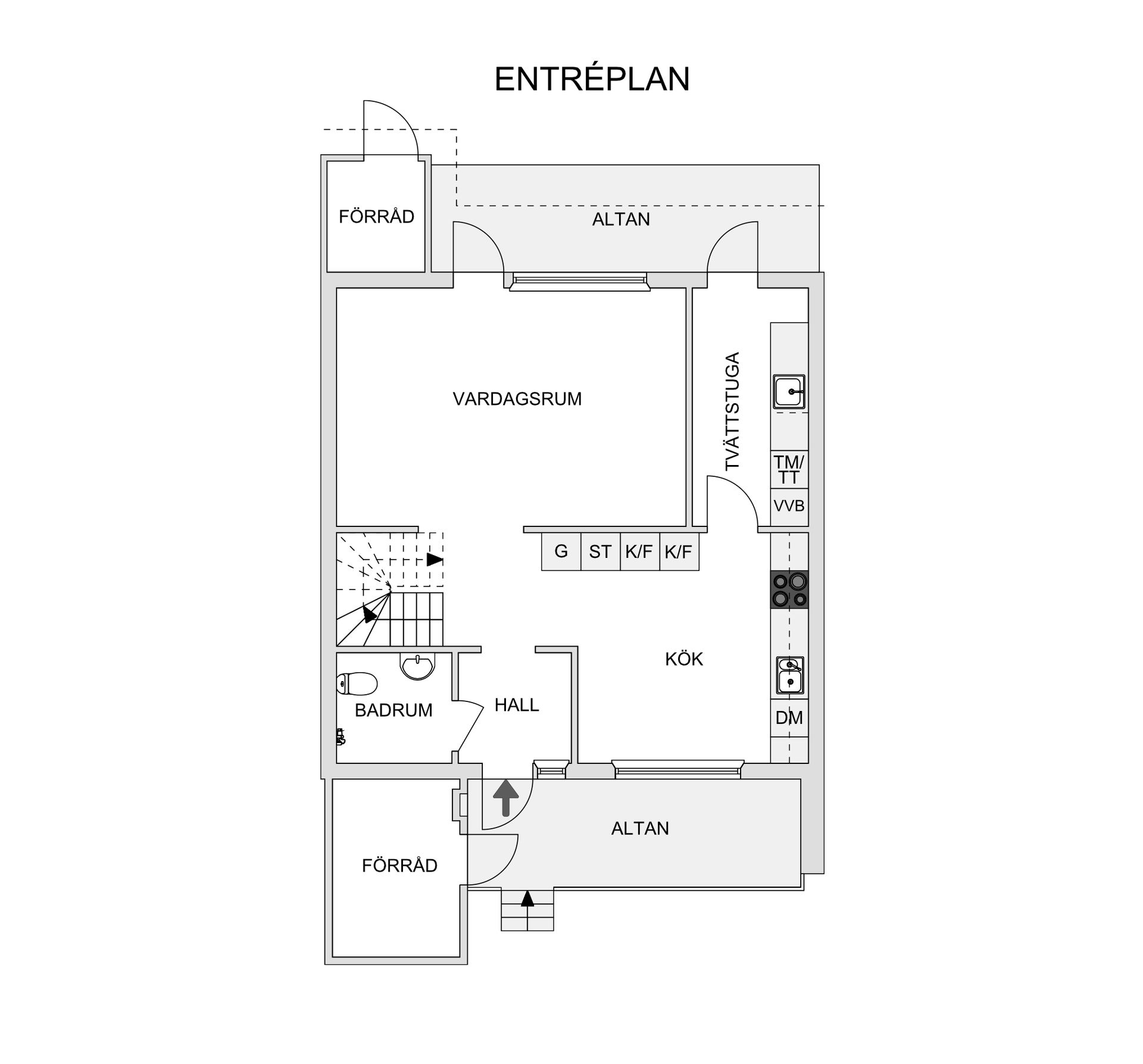 Bostadsrätt, Helikoptergränd 25, Bodsvedjan, Boden