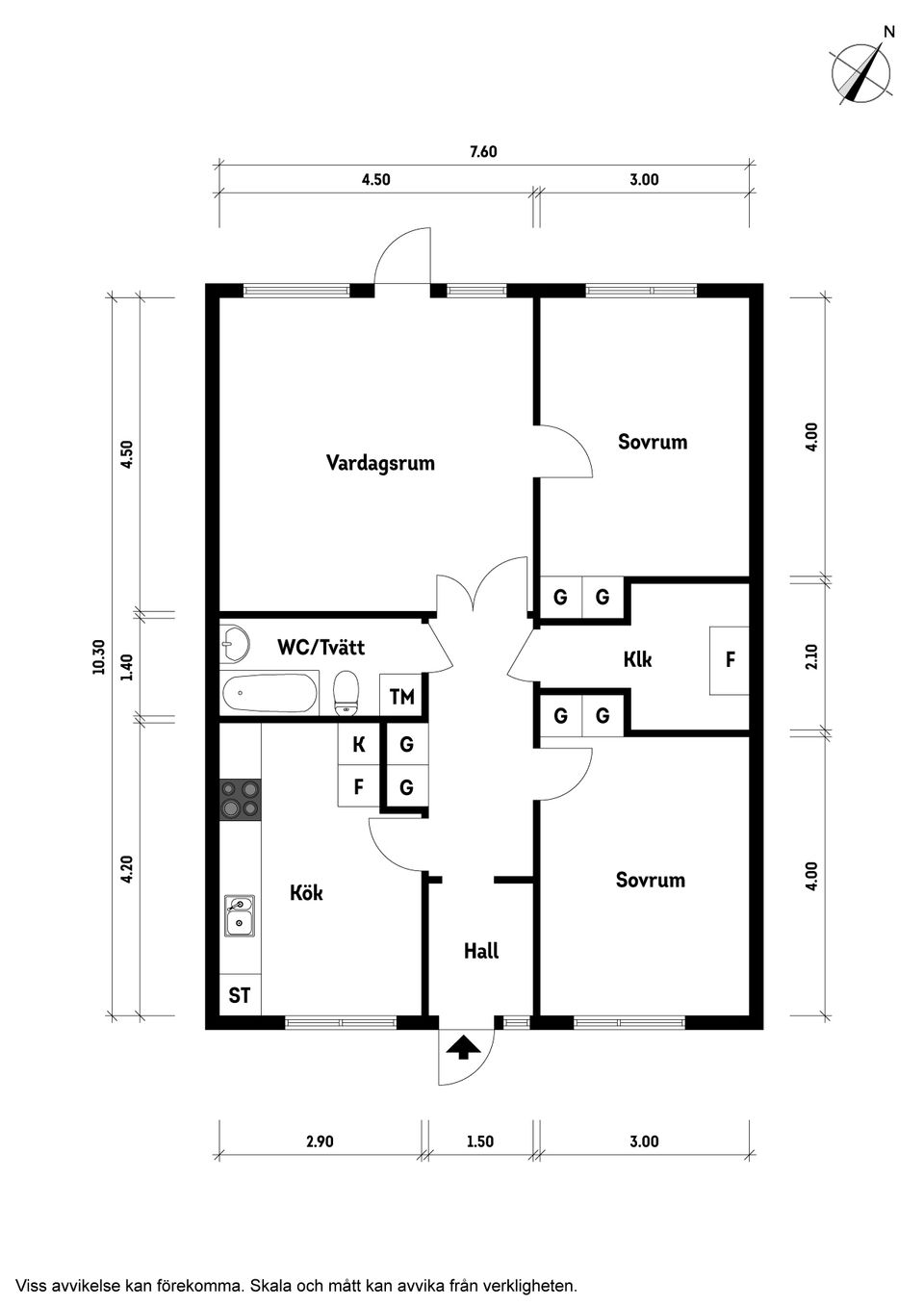 Bostadsrätt, Radhus, Marierovägen 35B, Mariero, Vänersborg