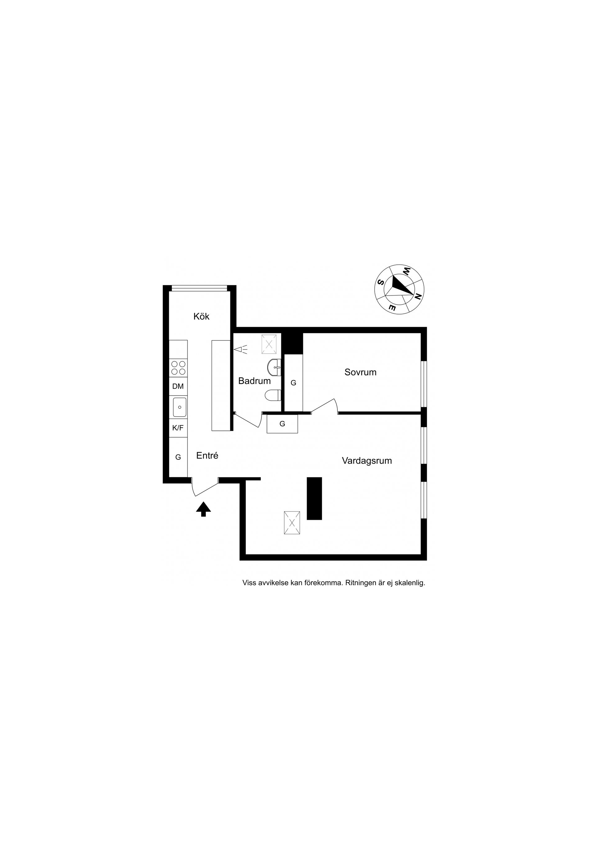 Bostadsrätt, Stormgatan 4A, Söder/Hästhaga, Varberg