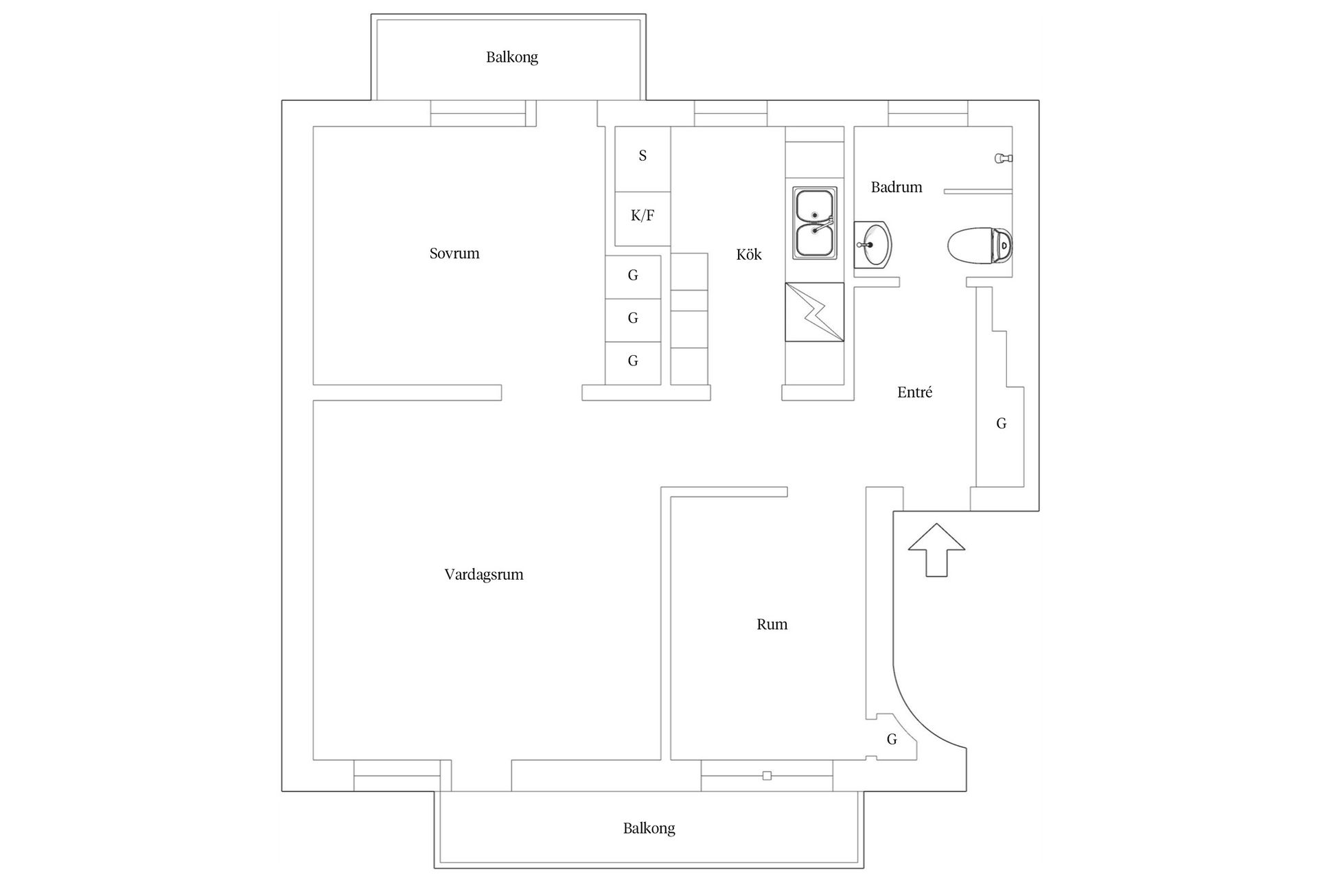 Bostadsrätt, Mössebergsvägen 9, Bromma - Traneberg, Stockholm