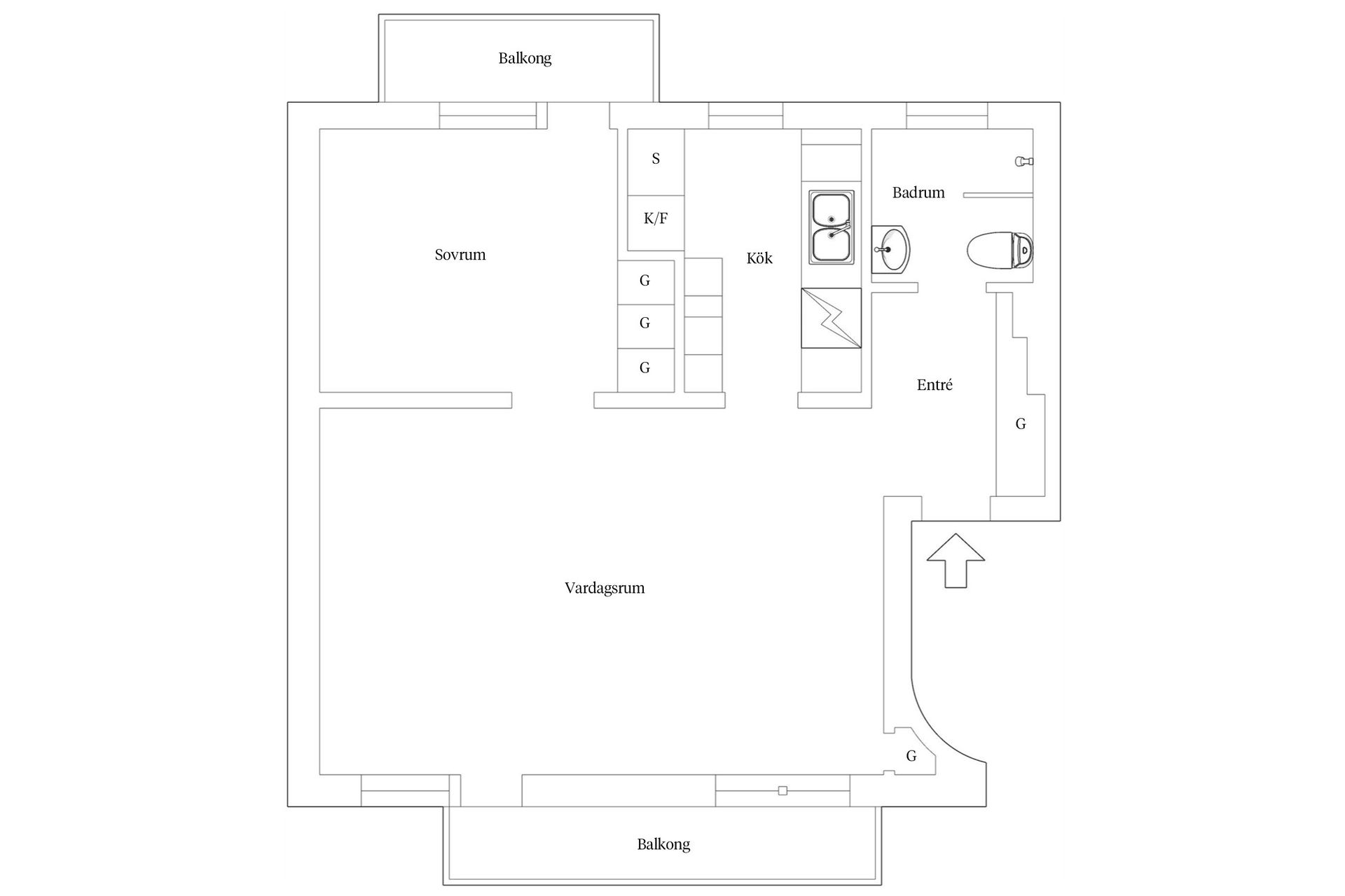 Bostadsrätt, Mössebergsvägen 9, Bromma - Traneberg, Stockholm