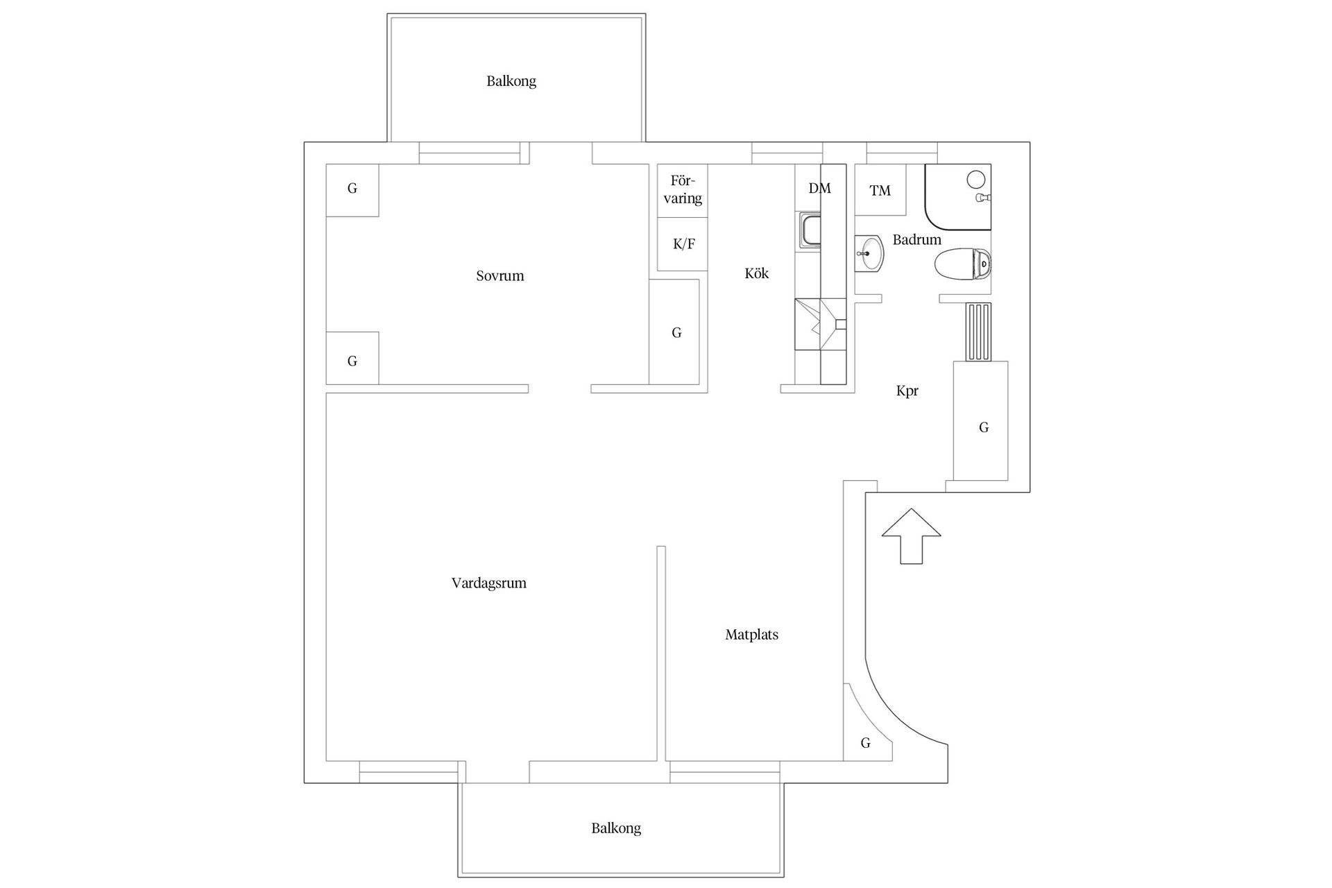 Bostadsrätt, Mössebergsvägen 9, Bromma - Traneberg, Stockholm