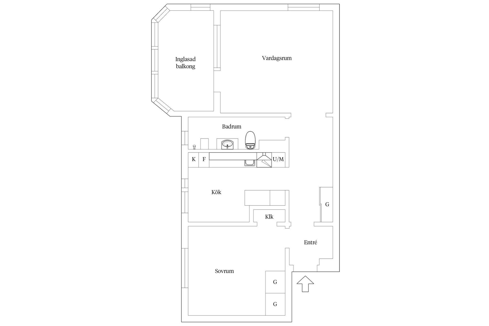Bostadsrätt, Serenadgatan 72, Malmö