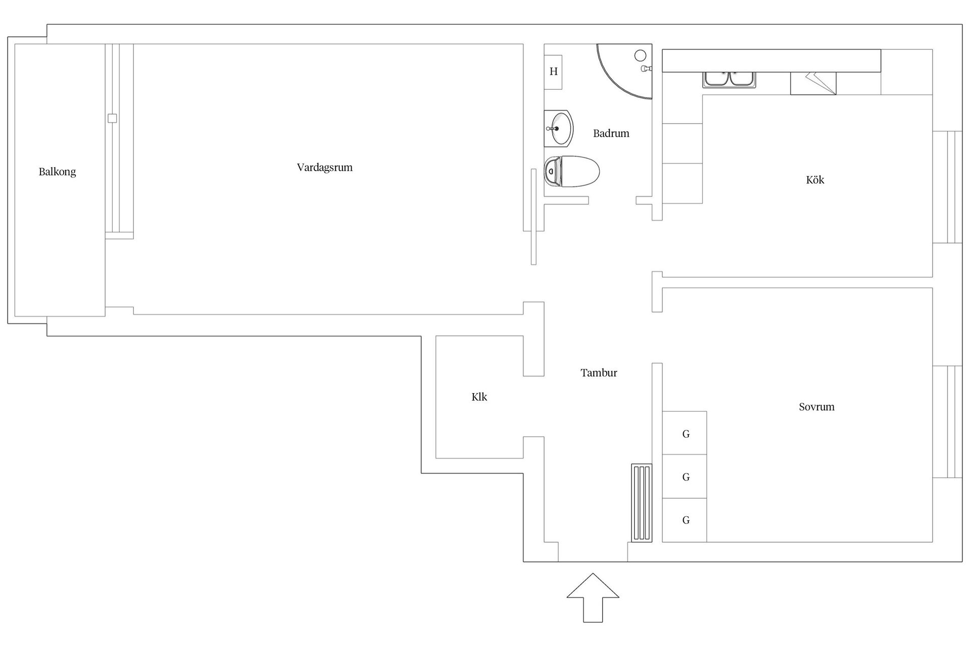 Bostadsrätt, Filippavägen 4A, Sofiaparken, Lund