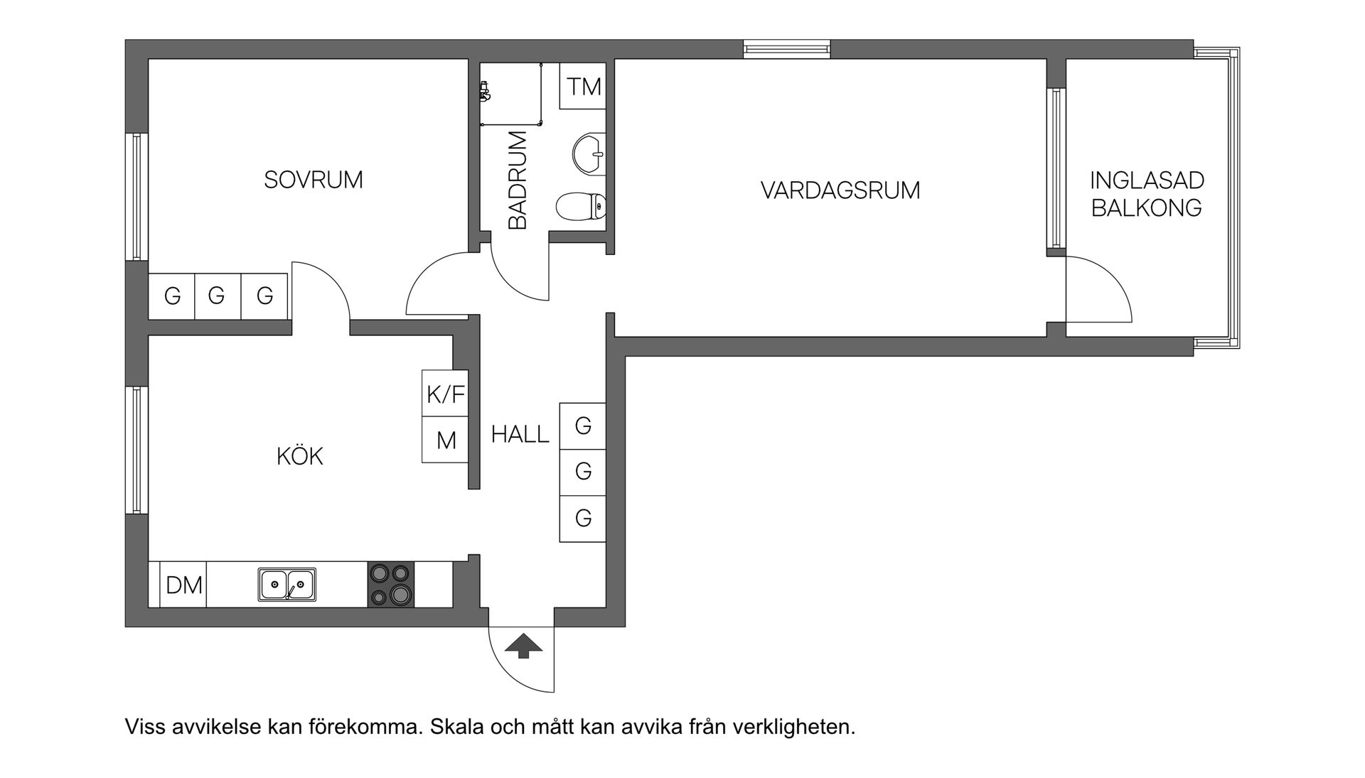 Bostadsrätt, Kaserngatan 19, Viksäng, Västerås