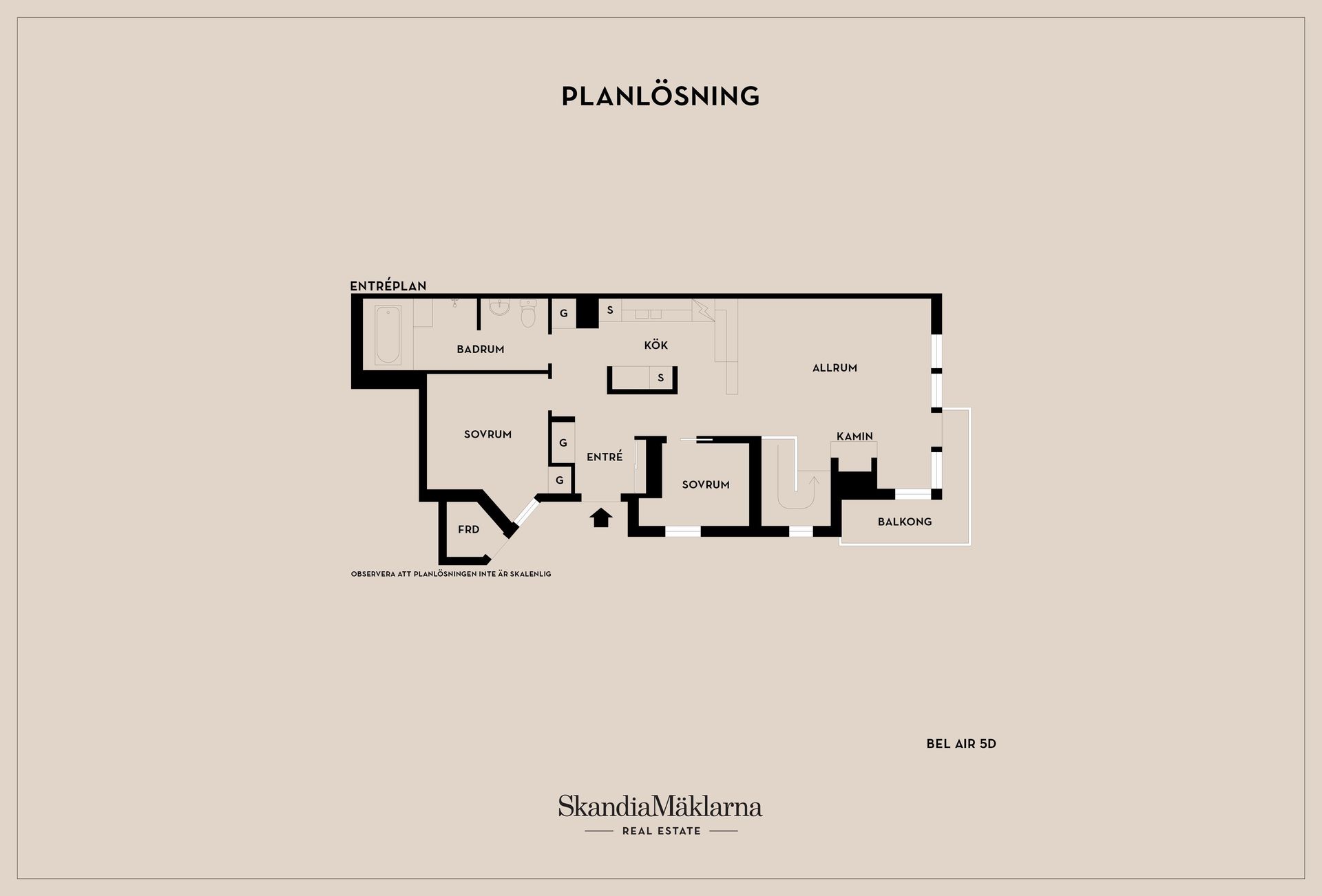 Bostadsrätt, Björnen Bel Air 5D, Björnen, Åre