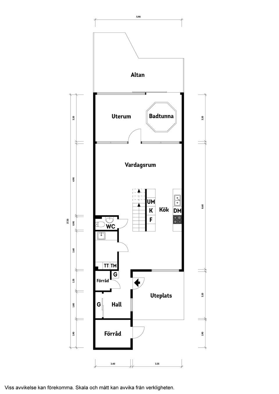 Villa, Radhus, Bronsfyndsgatan 19, Kannebäck, Göteborg