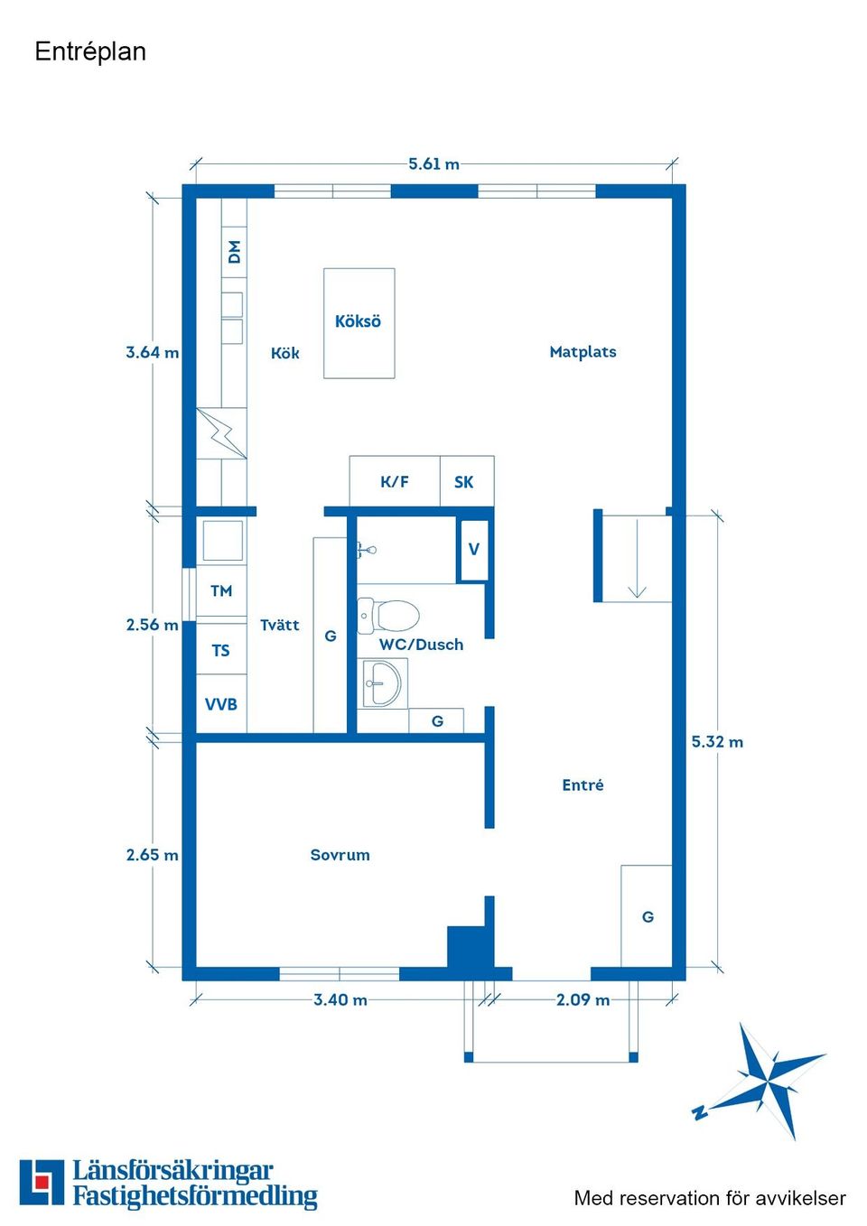 Bostadsrätt, Verkstadsvägen 113D, Verkstadsön, Motala