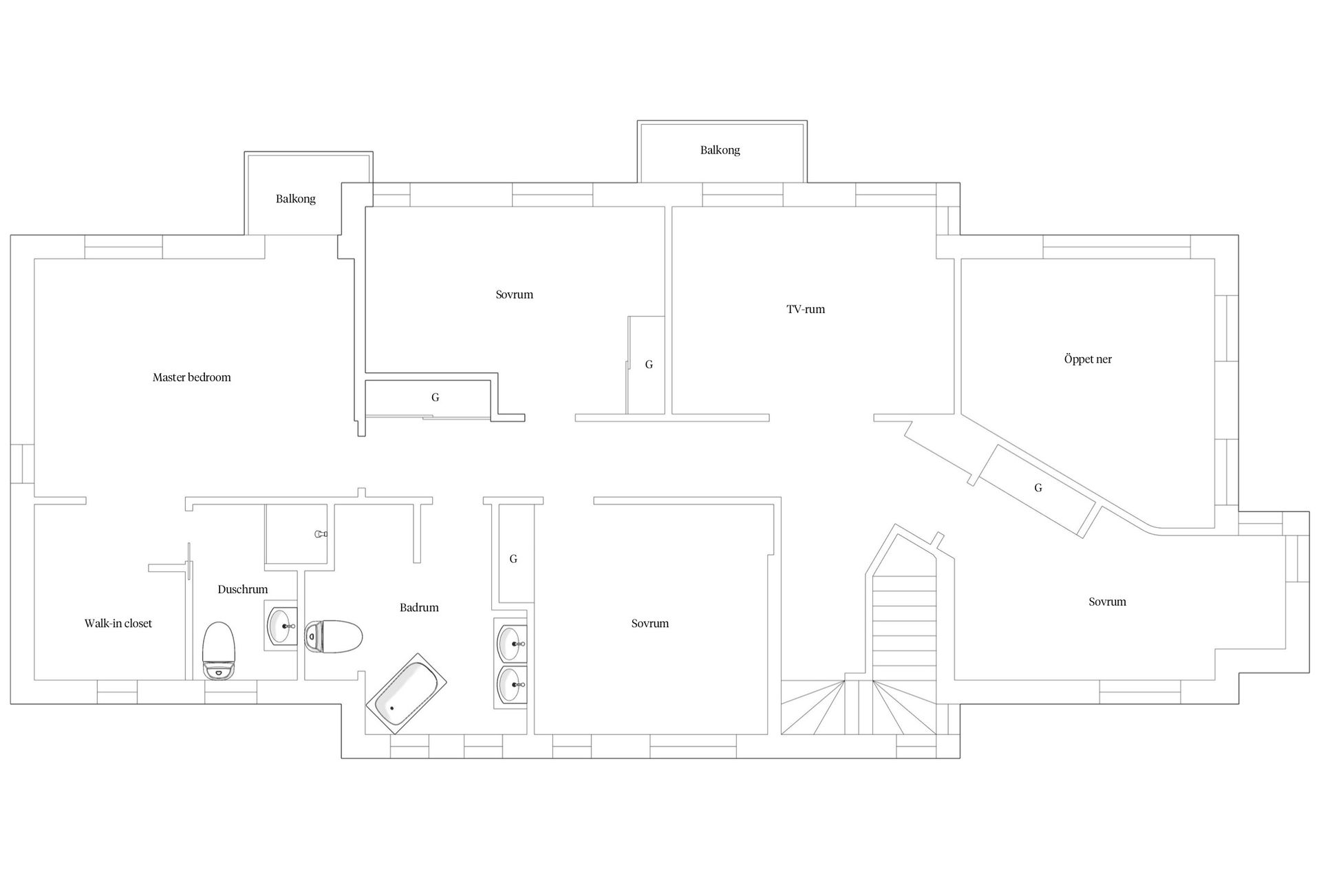 Villa, Lännerstahöjdens väg 6, Södra Lännersta, Nacka