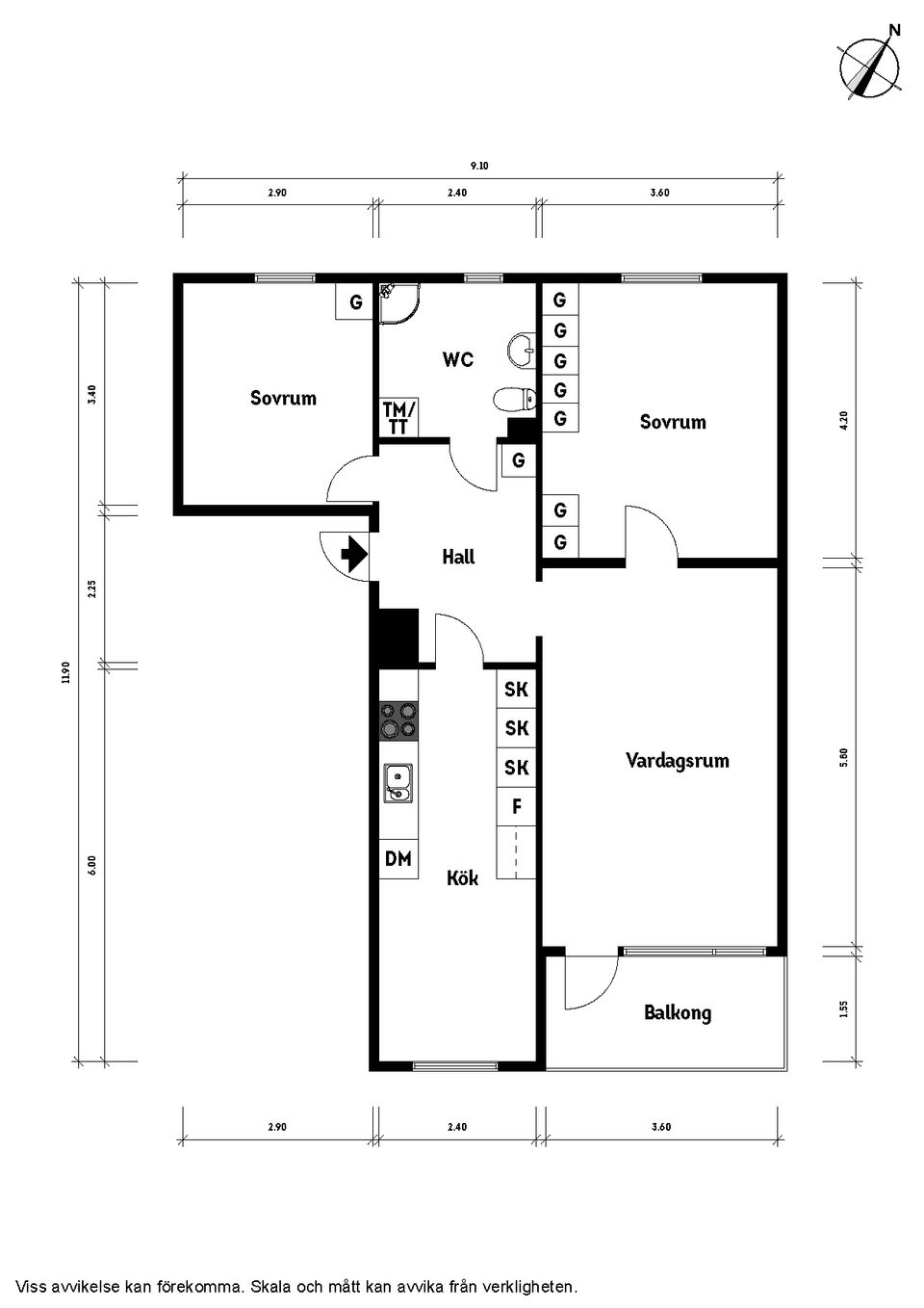 Bostadsrätt, Lillekärr norra 74, Hisings Kärra, Göteborg