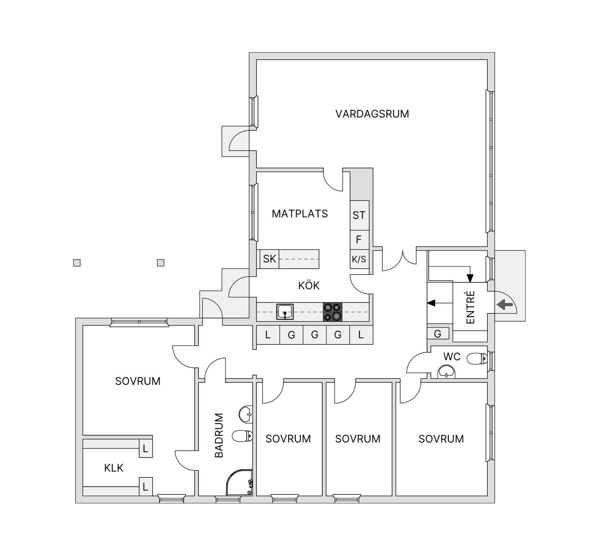 Villa, Skogsgatan 10, Skogsbacken, Tomelilla