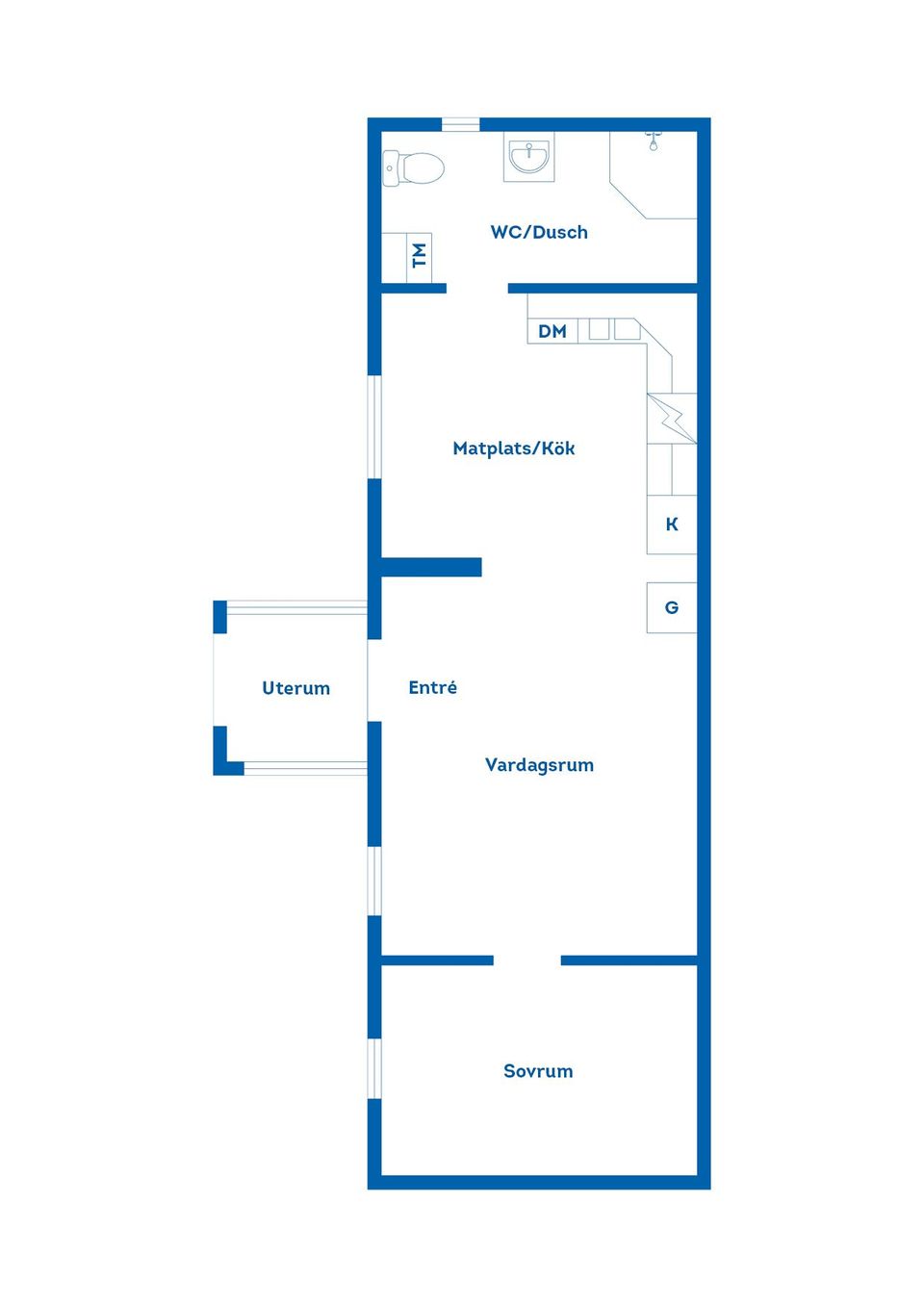 Gård/Skog, Sandlycke Fredriksborg 11, Strängnäs