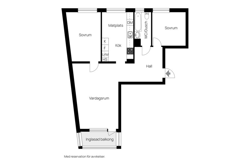 Bostadsrätt, Smedvägen 15, Kallhäll, Järfälla