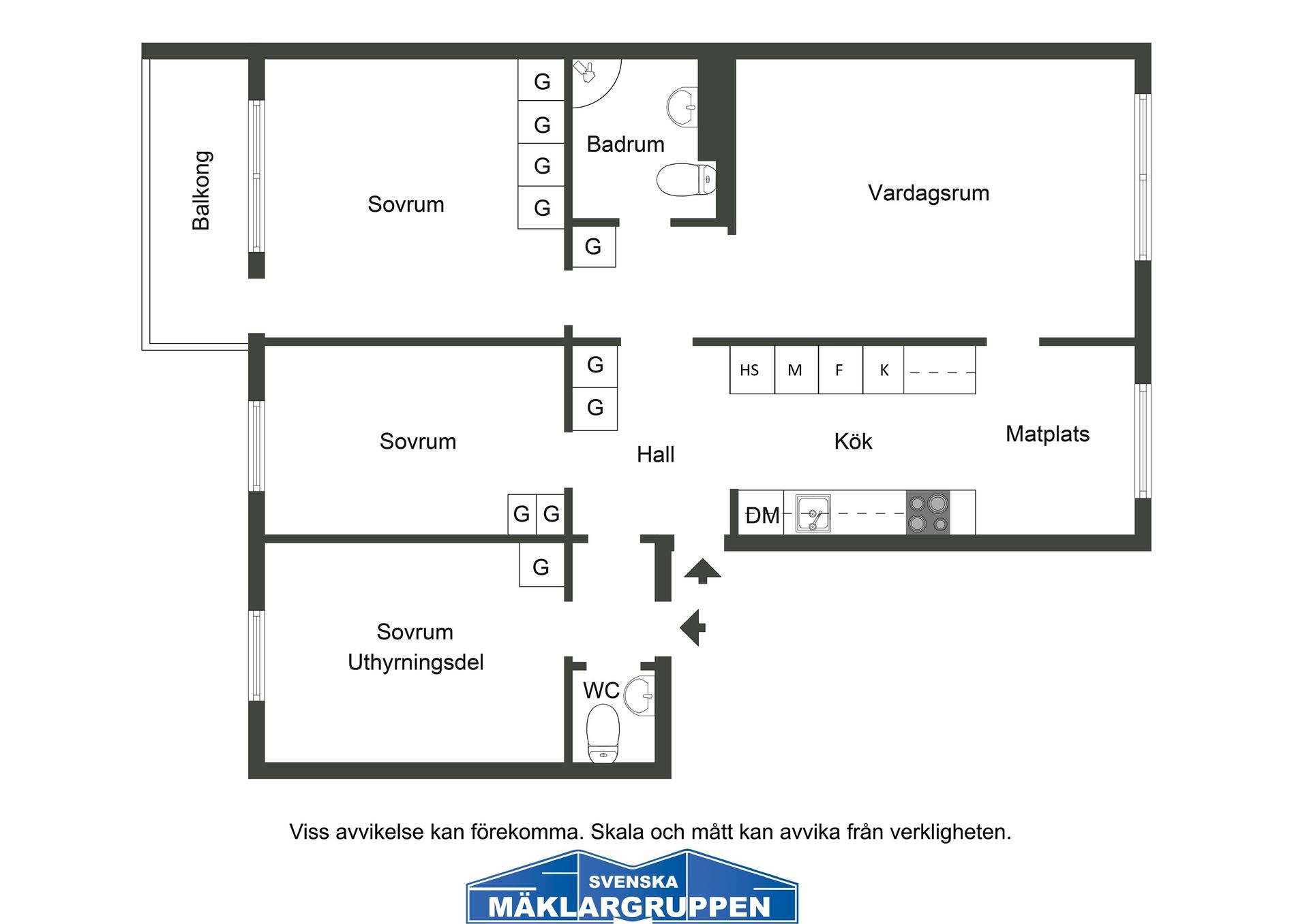 Bostadsrätt, Hugingatan 46, Märsta Valsta, Sigtuna