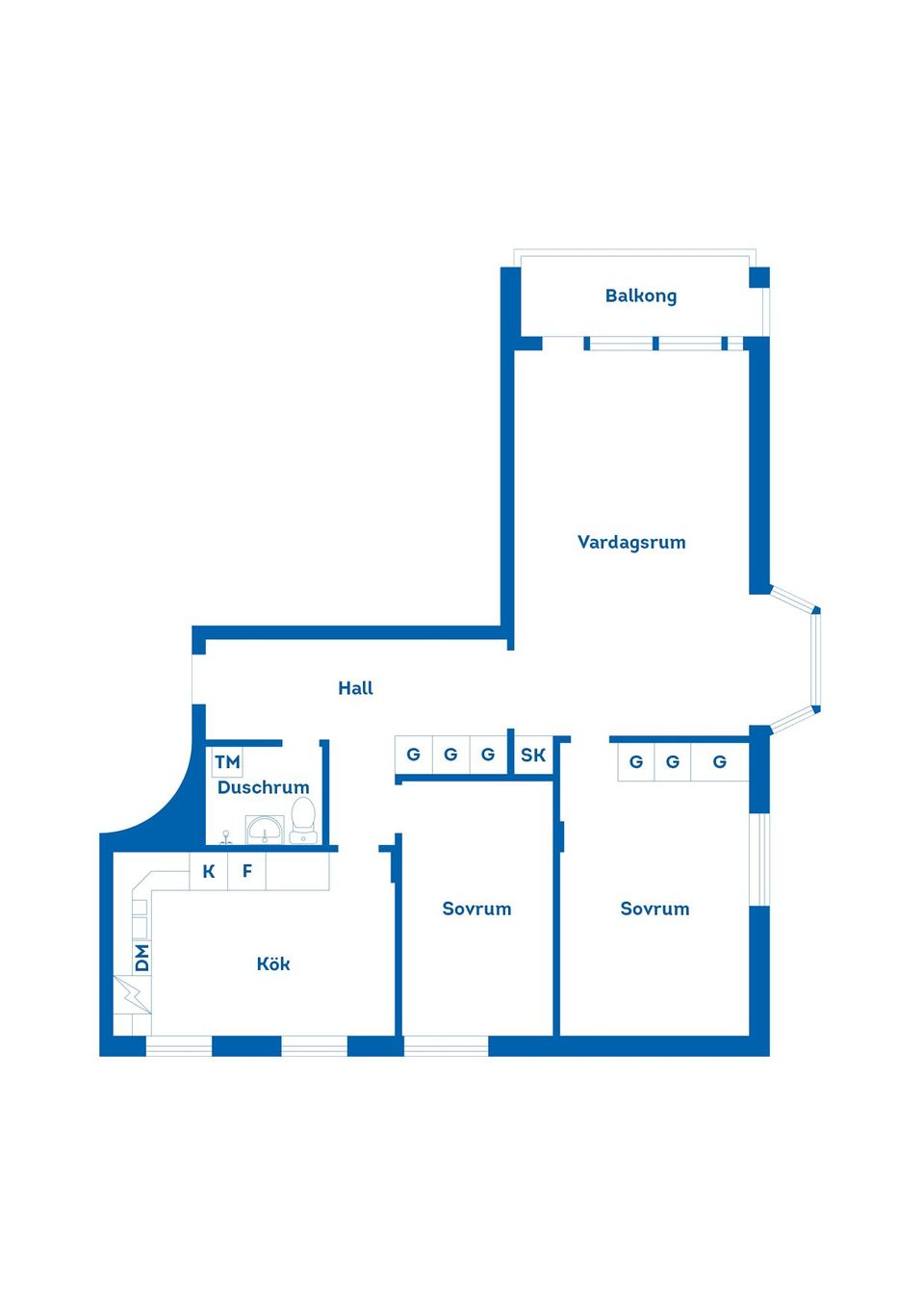 Bostadsrätt, Brunnshusgatan 29B, Norrstaden, Härnösand