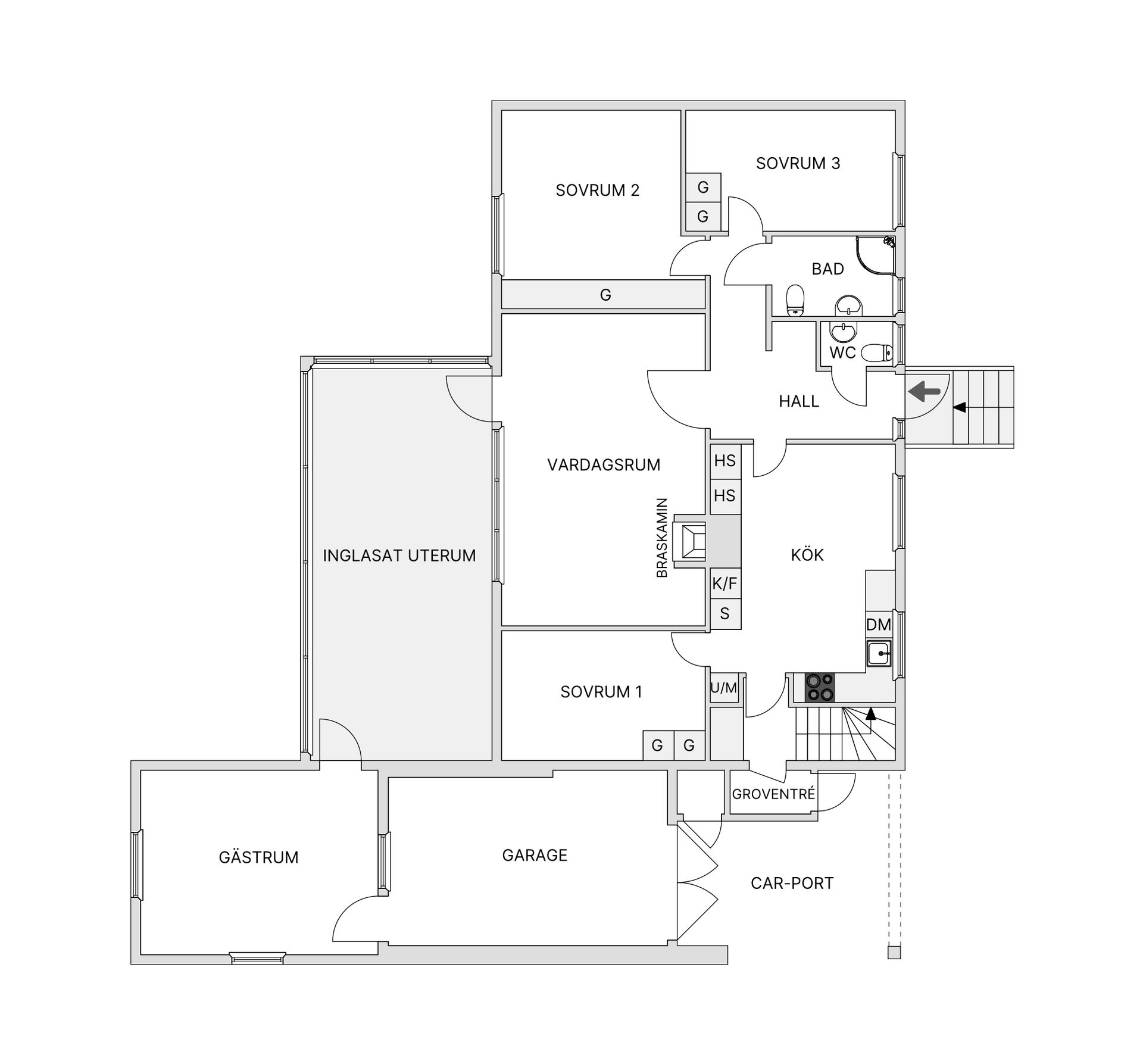 Villa, Tångenvägen 30B, Tuve, Göteborg