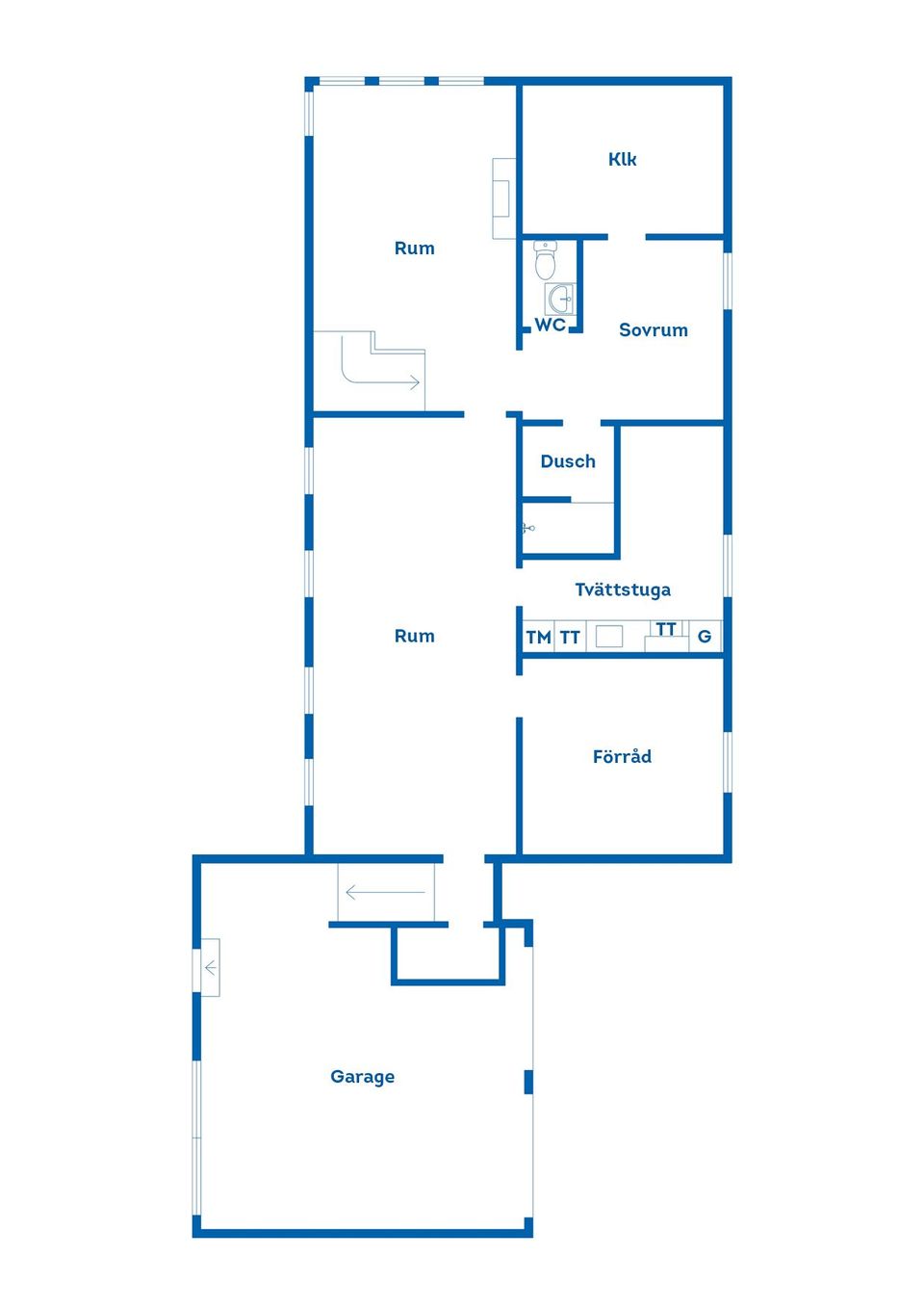 Villa, Krogasvägen 8, Valbo, Gävle