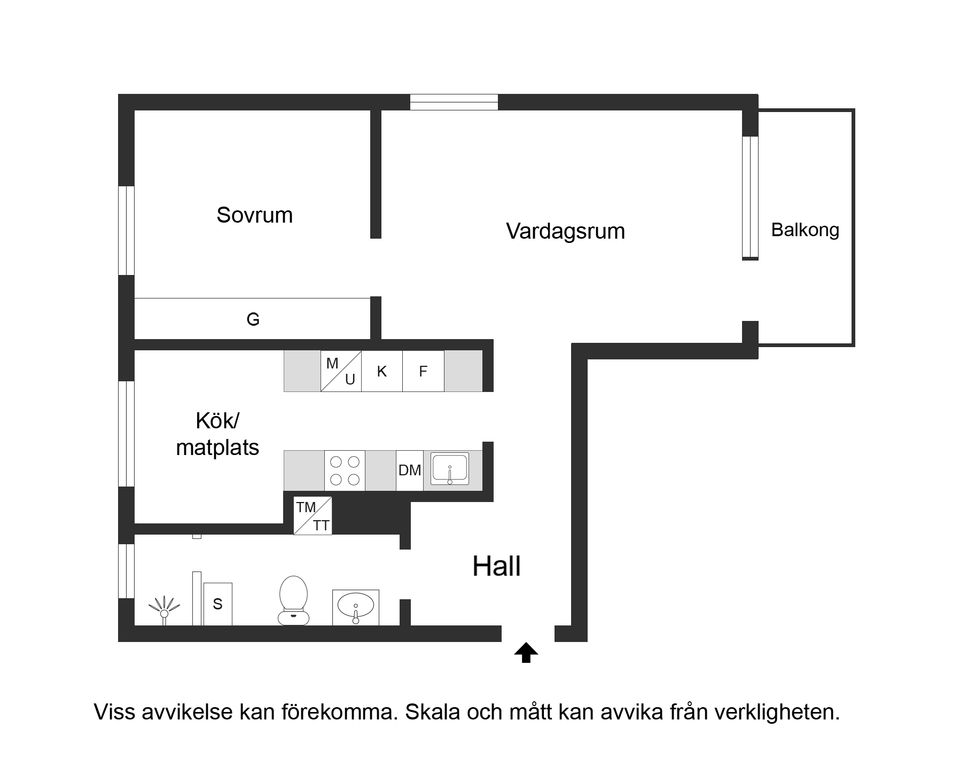 Bostadsrätt, Morängatan 25, Vilbergen, Norrköping