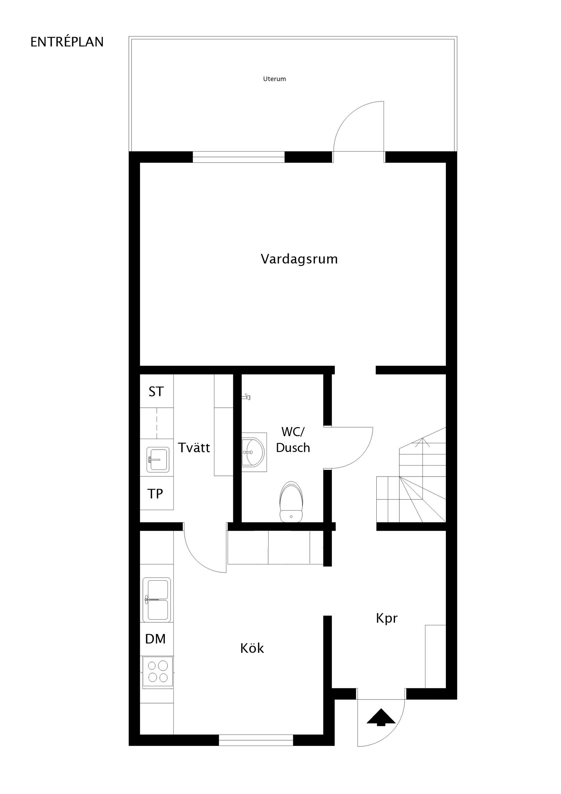 Radhus, Balettvägen 31, Huddinge