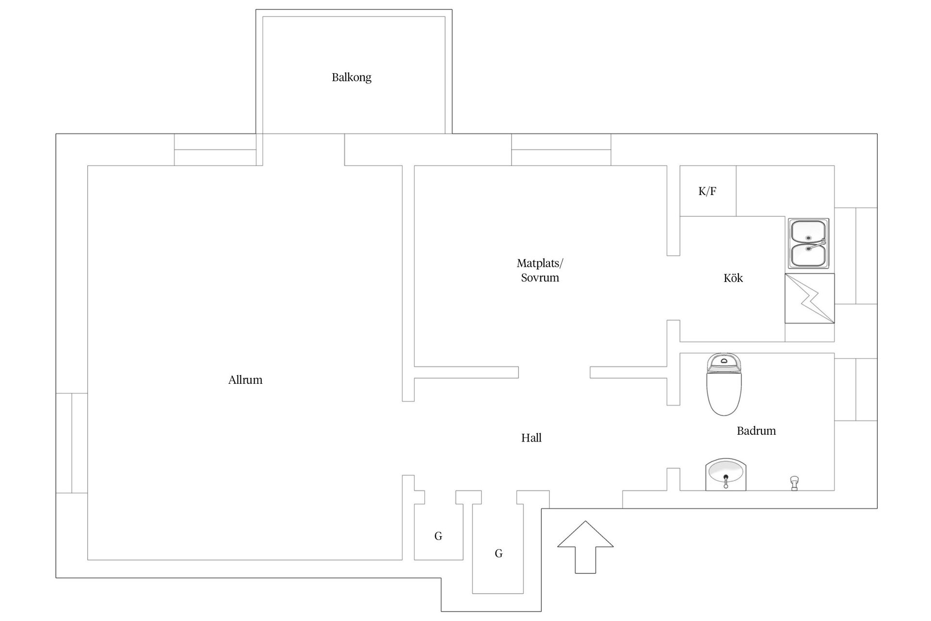 Bostadsrätt, Byggmästarvägen 32, Bromma - Abrahamsberg, Stockholm