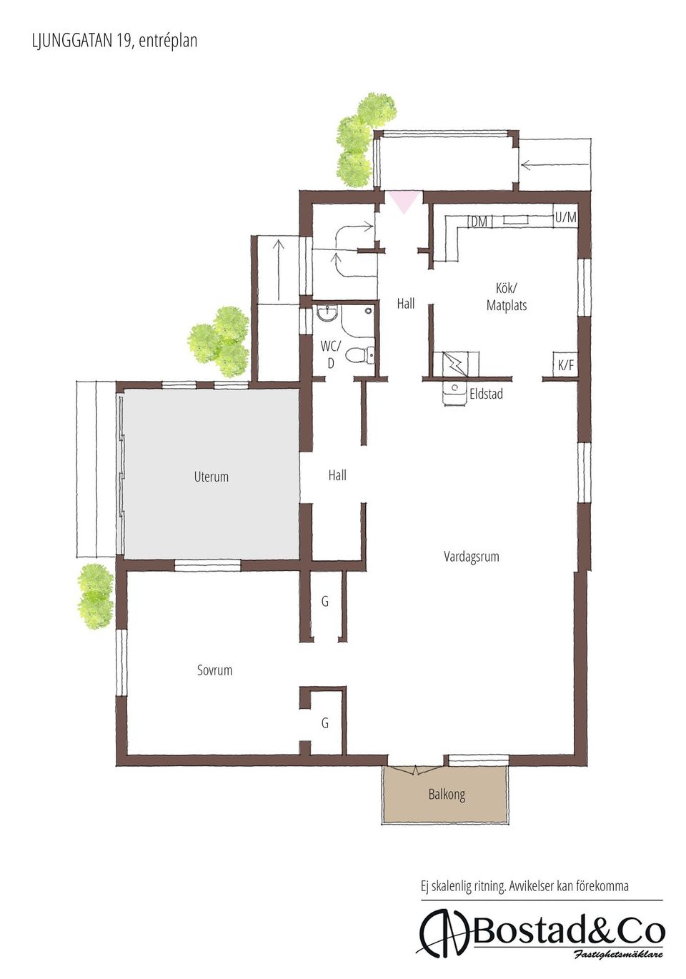 Villa, Ljunggatan 19, Nyatorp, Halmstad