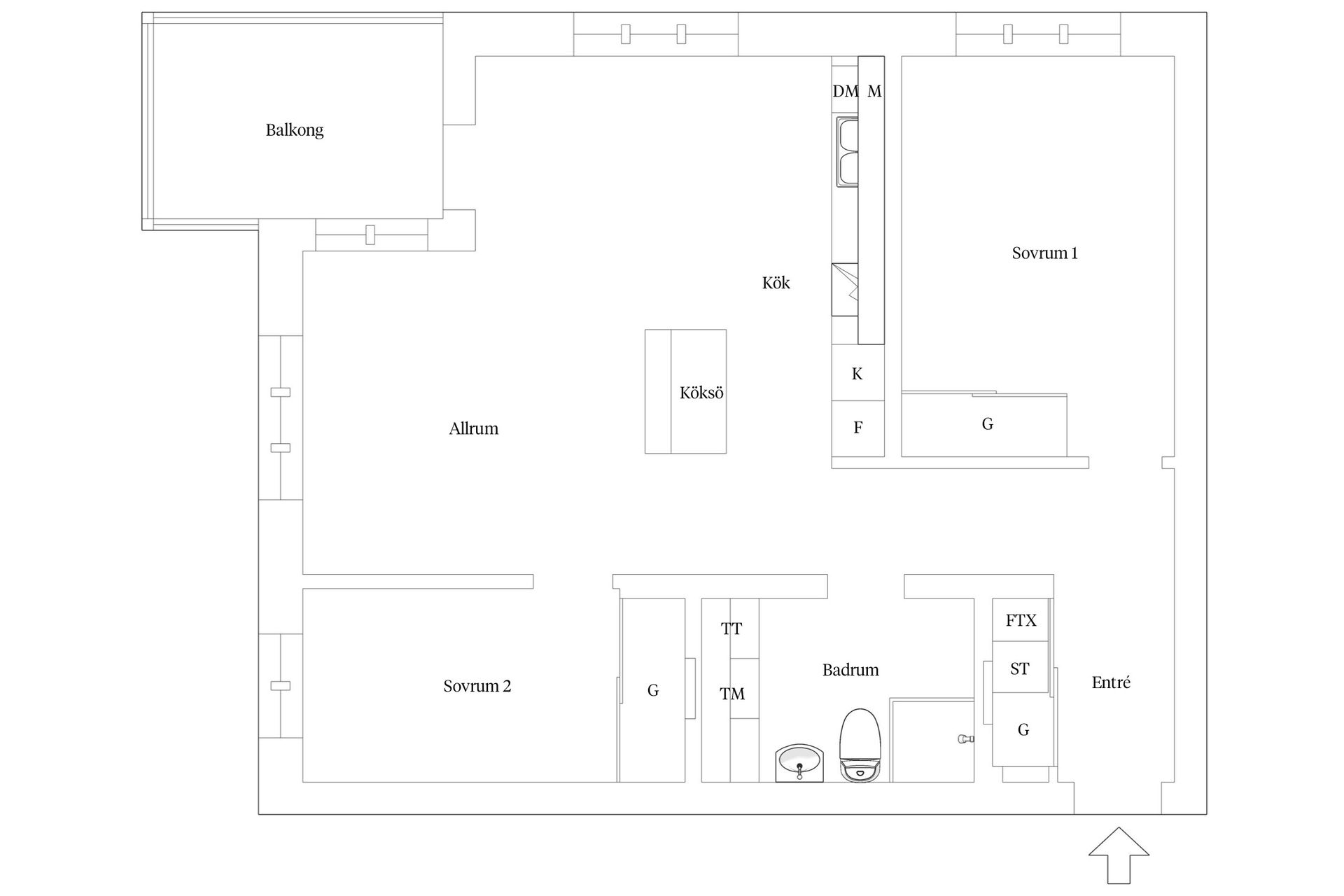 Bostadsrätt, Vallinsvägen 40, Träslöv, Varberg