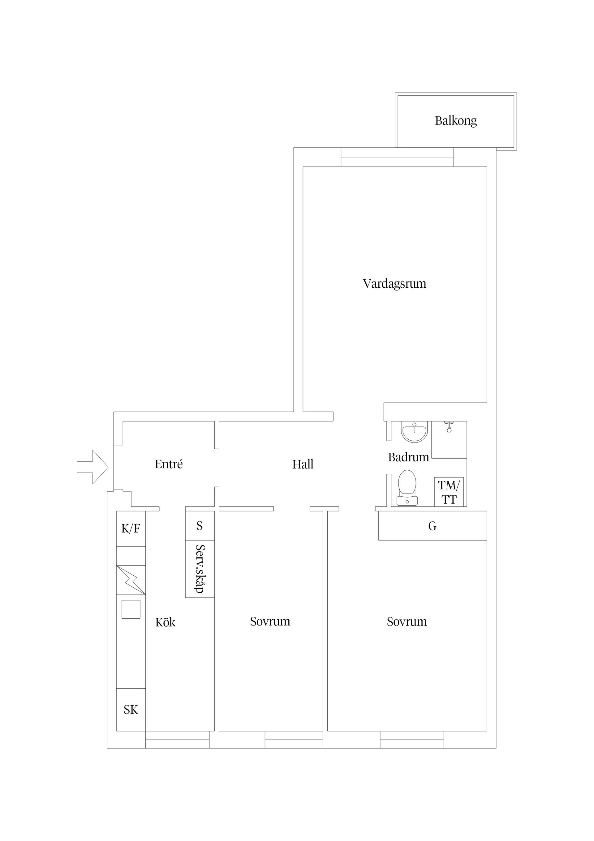 Bostadsrätt, Geijersgatan 15A, Luthagen, Uppsala