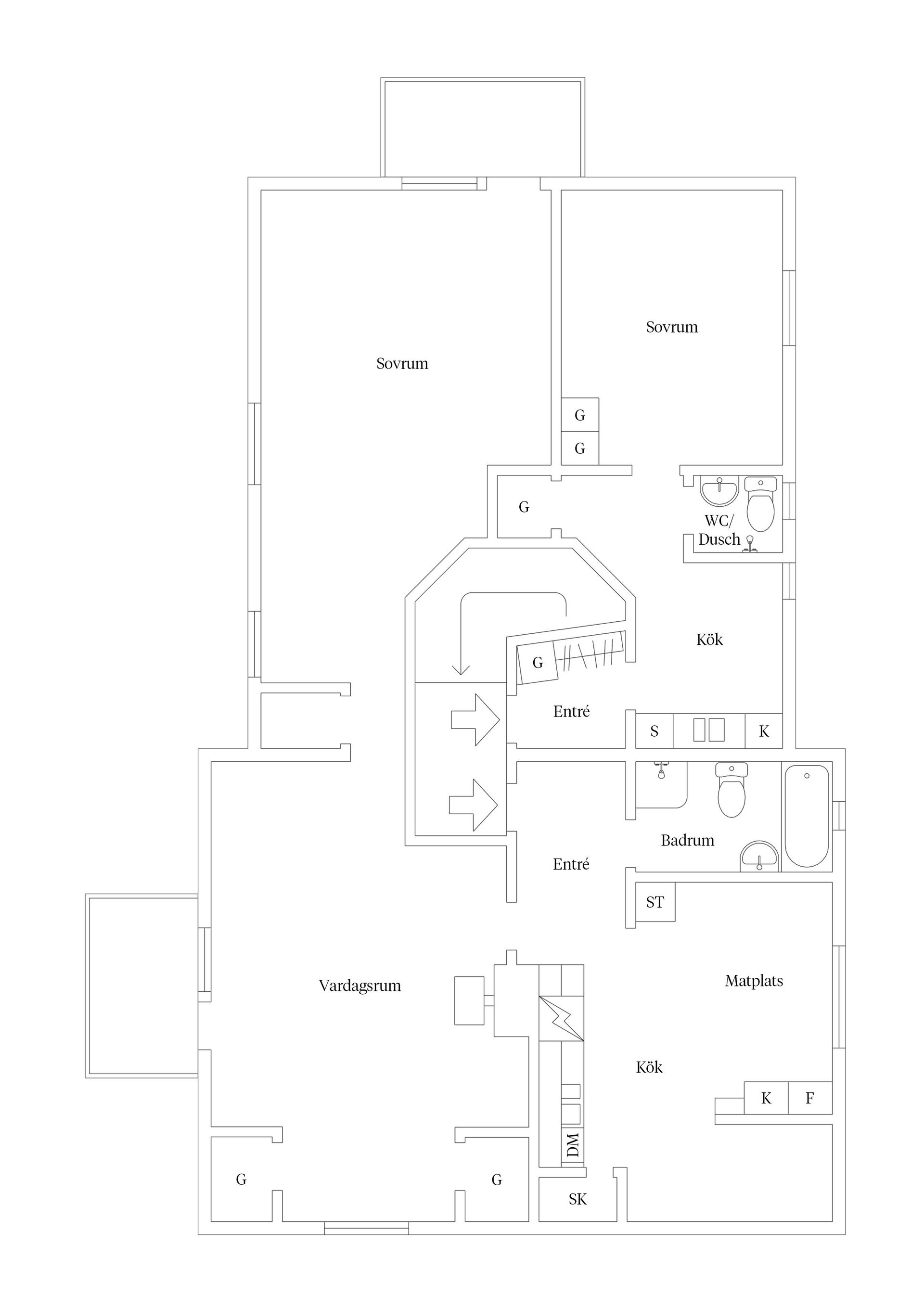 Villa, Grevensbäcksgatan 1, Södermalm, Sundsvall