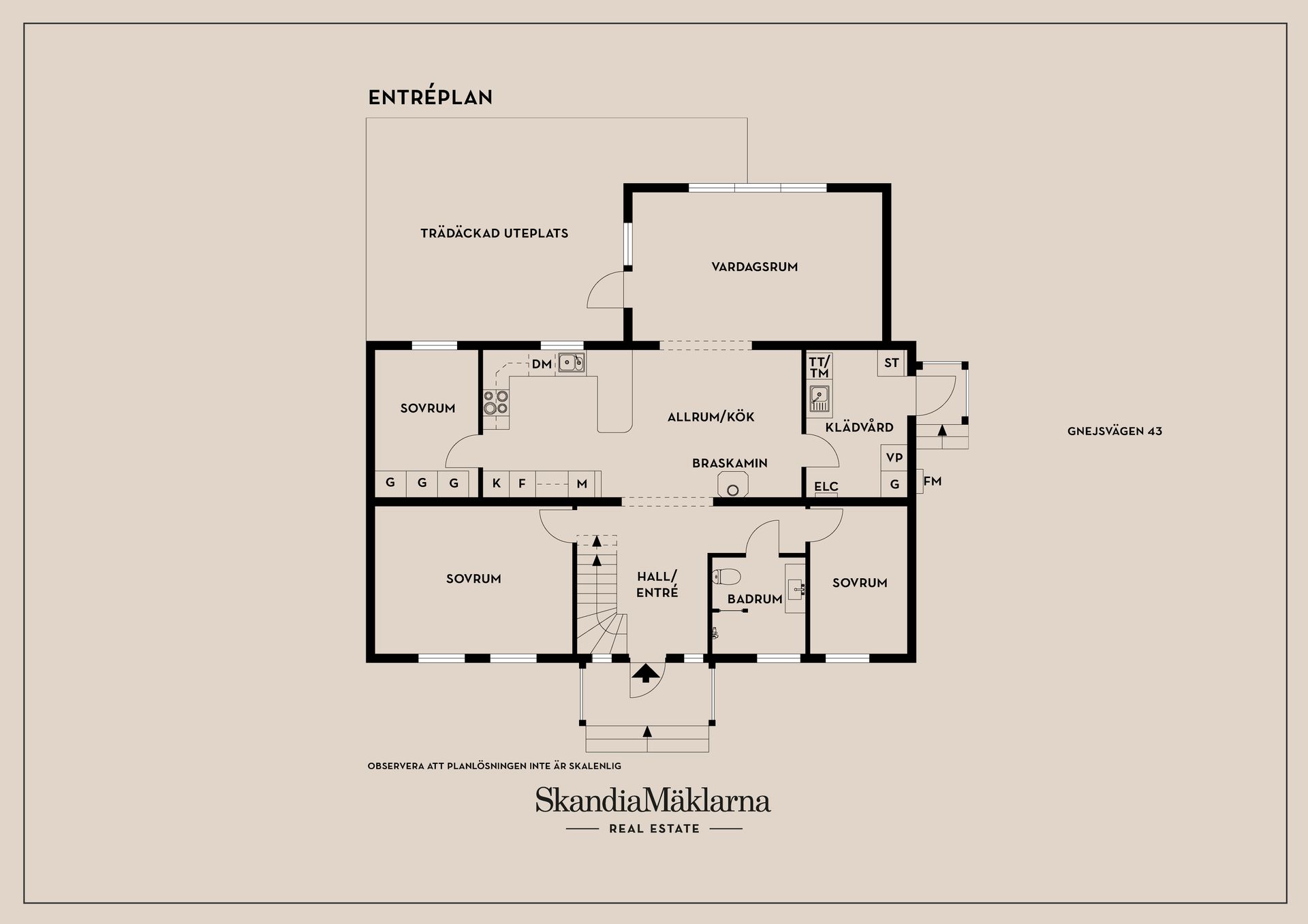 Villa, Gnejsvägen 43, Snättringe, Huddinge