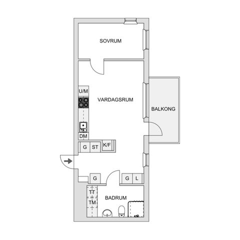 Bostadsrätt, Ursula Printz gata 8, Gustavsberg Porslinskvarteren, Värmdö