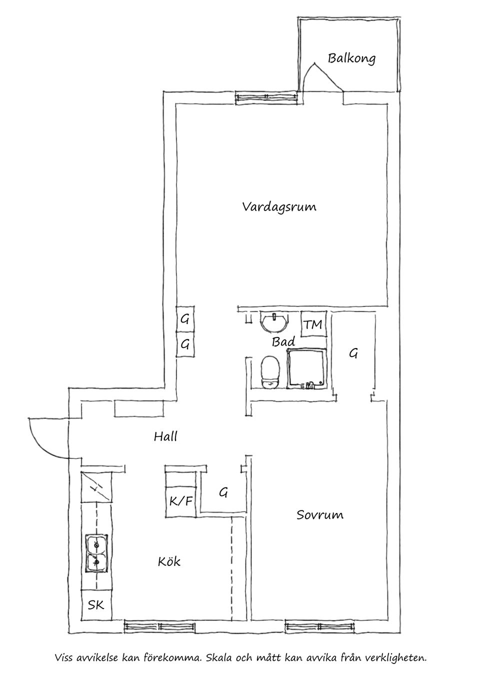 Bostadsrätt, Torkelsgatan 8B, Fålhagen, Uppsala