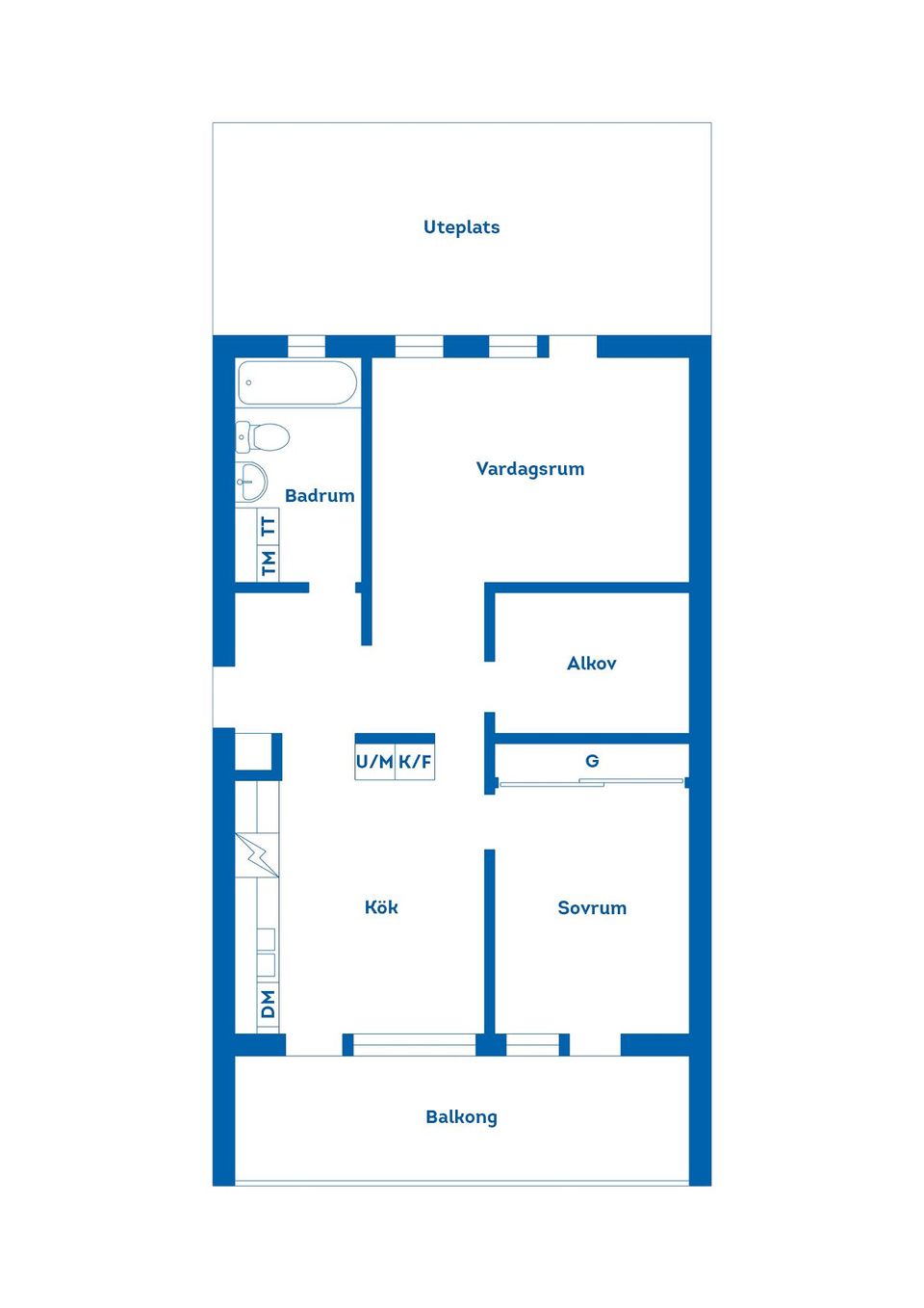 Bostadsrätt, Folkets Parksgatan 10, Gottfridsberg, Linköping