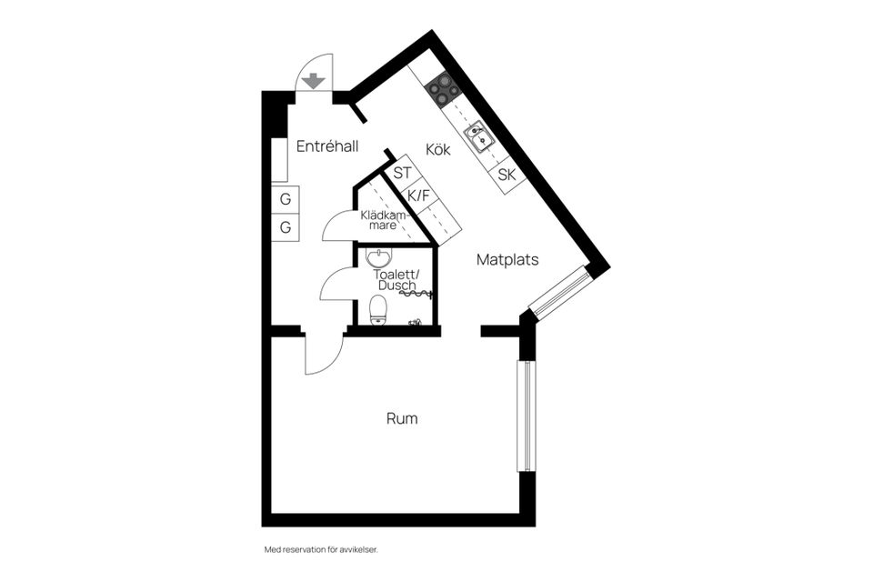 Bostadsrätt, Dalagatan 4b, Åttagård, Falköping