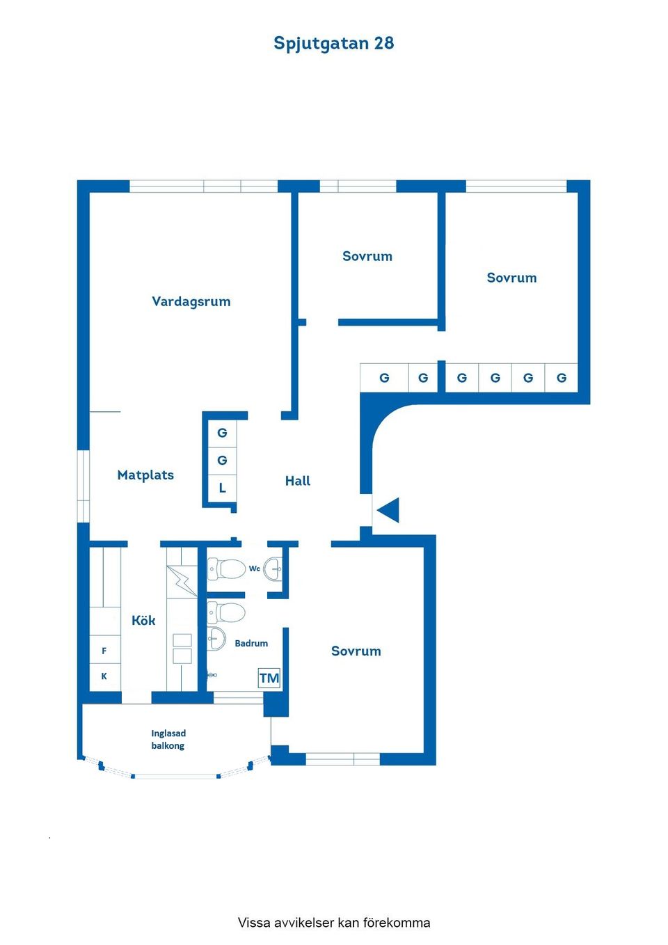 Bostadsrätt, Spjutgatan 28, Ektorp, Norrköping
