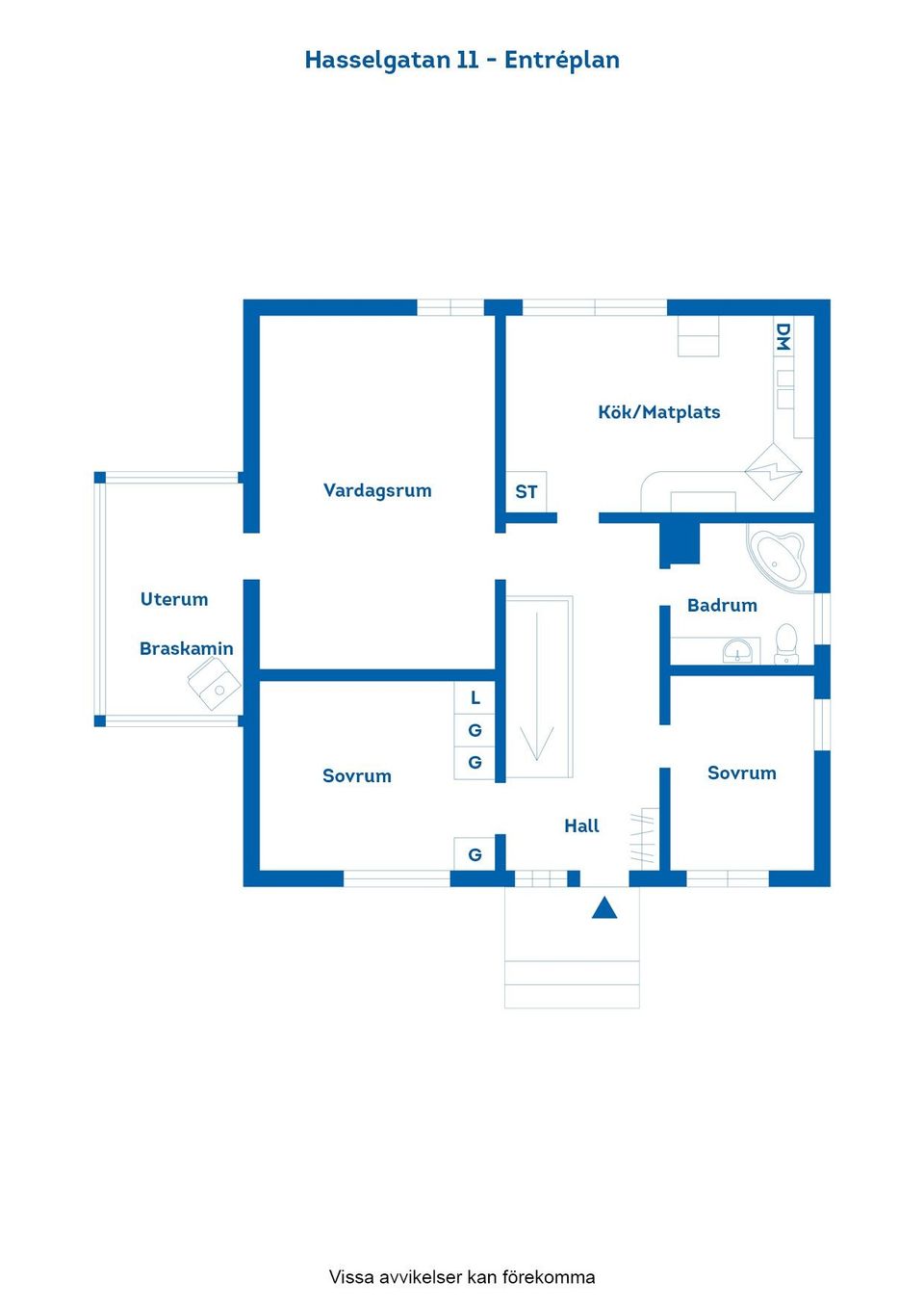 Villa, Hasselgatan 11, Söderköping tätort, Söderköping