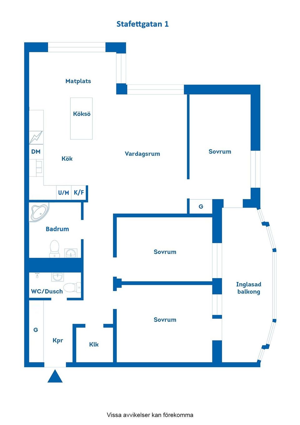 Bostadsrätt, Stafettgatan 1, Ektorp, Norrköping