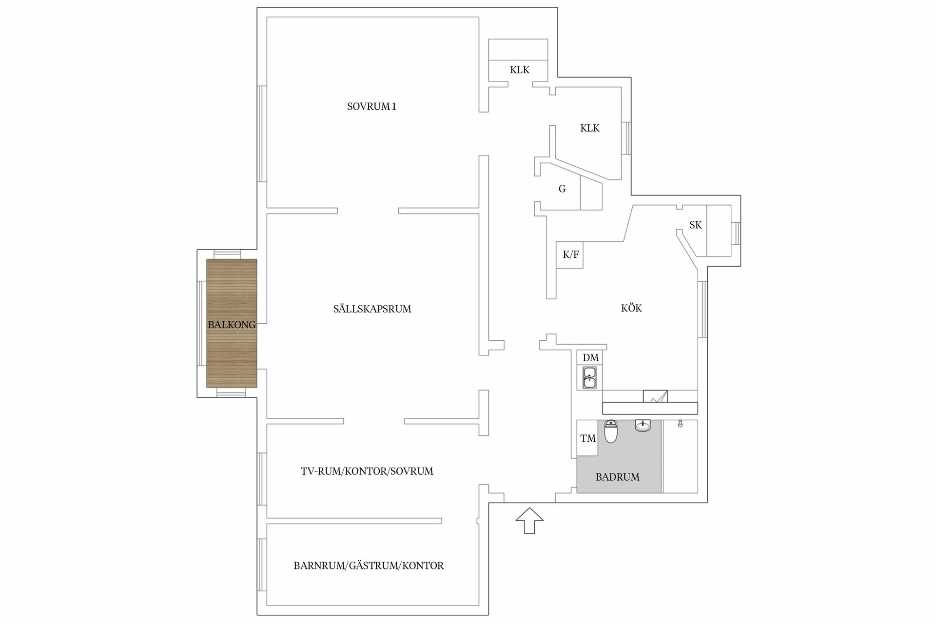 Bostadsrätt, Mariedalsvägen 42, Fågelbacken, Malmö