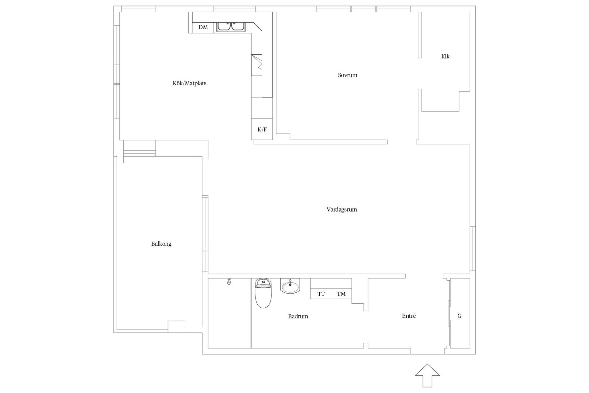 Bostadsrätt, Rydebäcks Stationsgata 32, Rydebäck, Helsingborg